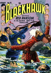 Blackhawk #55 cover