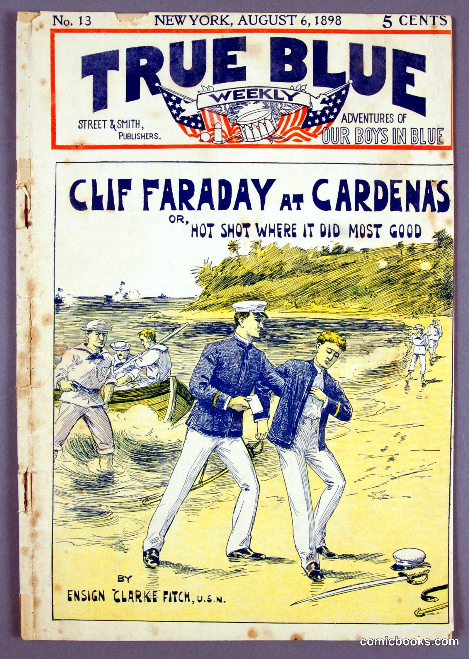 True Blue Weekly: Clif Faraday at Cardenas by Sinclair, Upton, 1878-1968