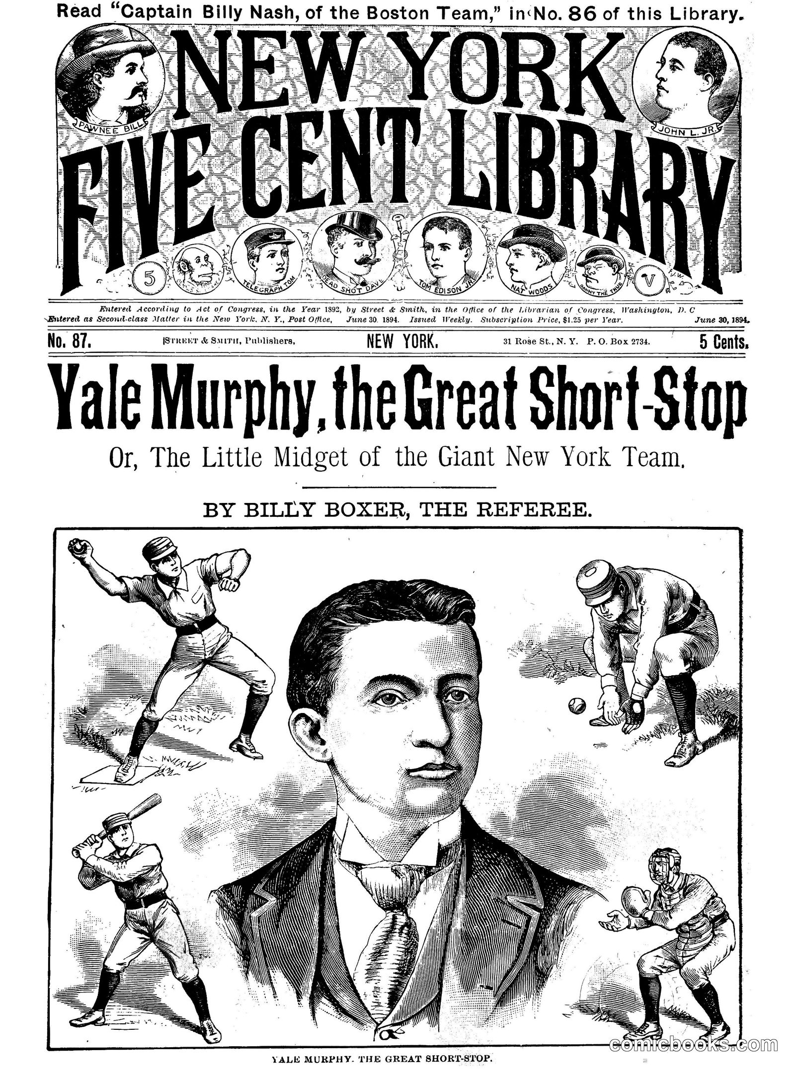Yale Murphy, the Great Short-Stop by Boxer, Billy
