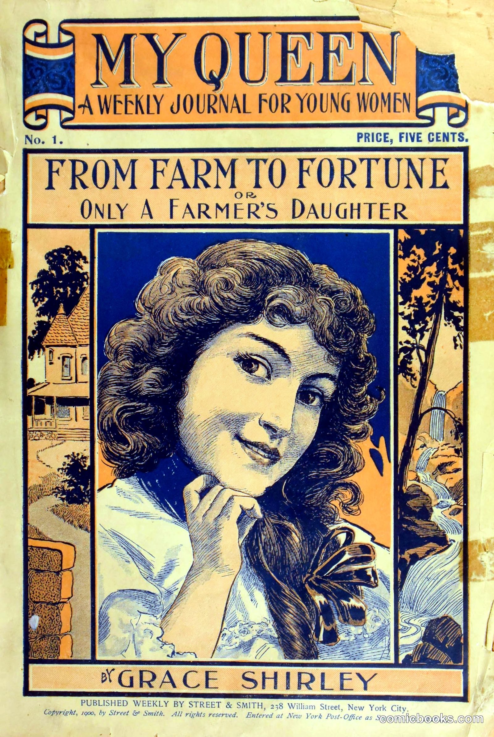 From Farm to Fortune, or, Only a Farmer's Daughter by Shirley, Grace
