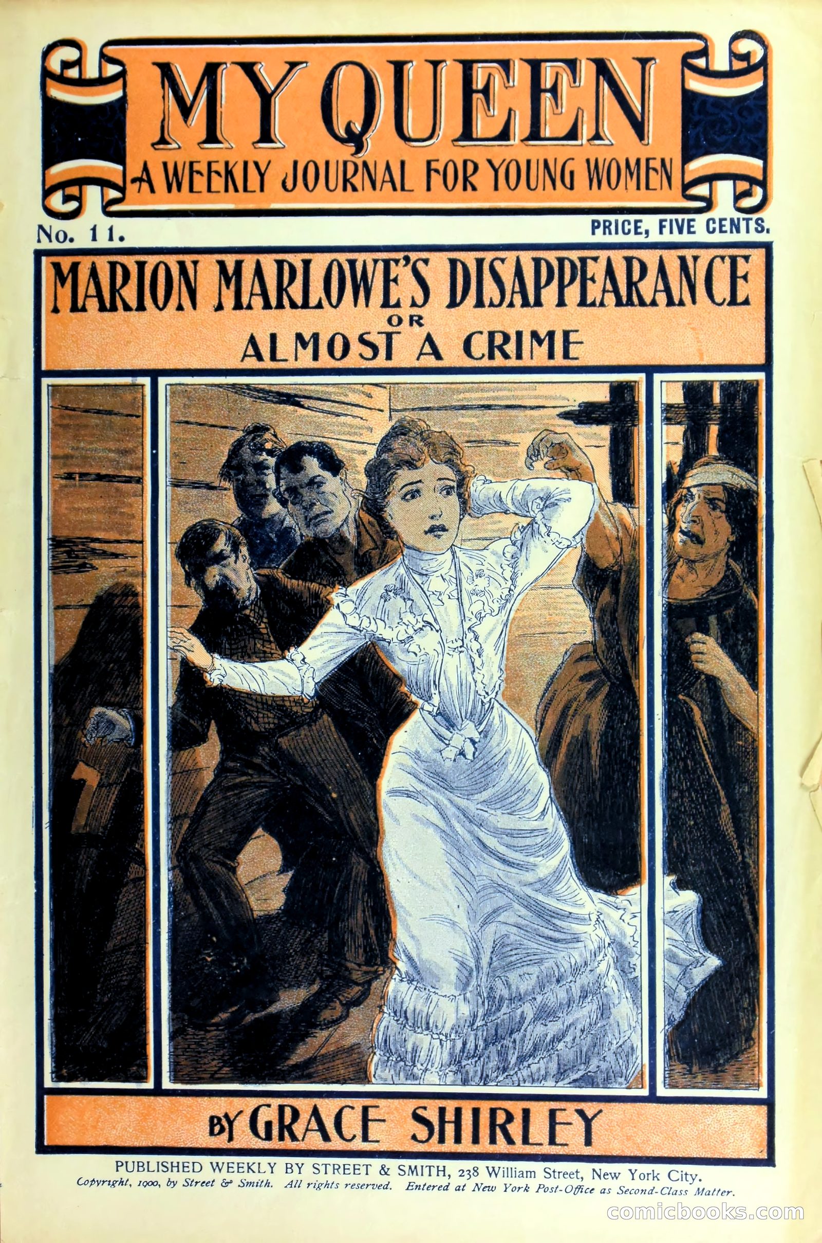 Marion Marlowe's Disappearance, or, Almost a Crime by Shirley, Grace