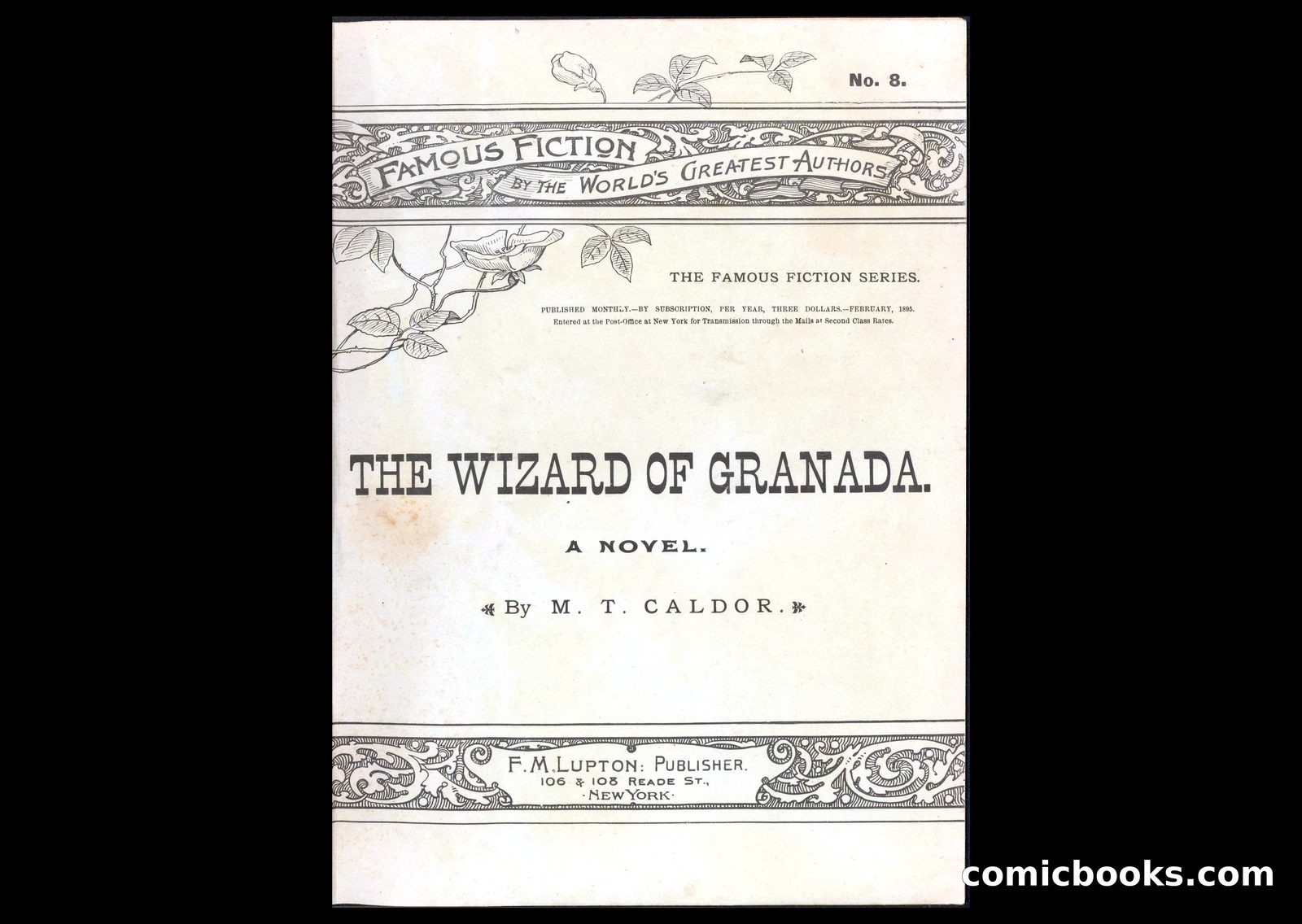 The Wizard of Granada by F. M. Lupton Publisher, NY