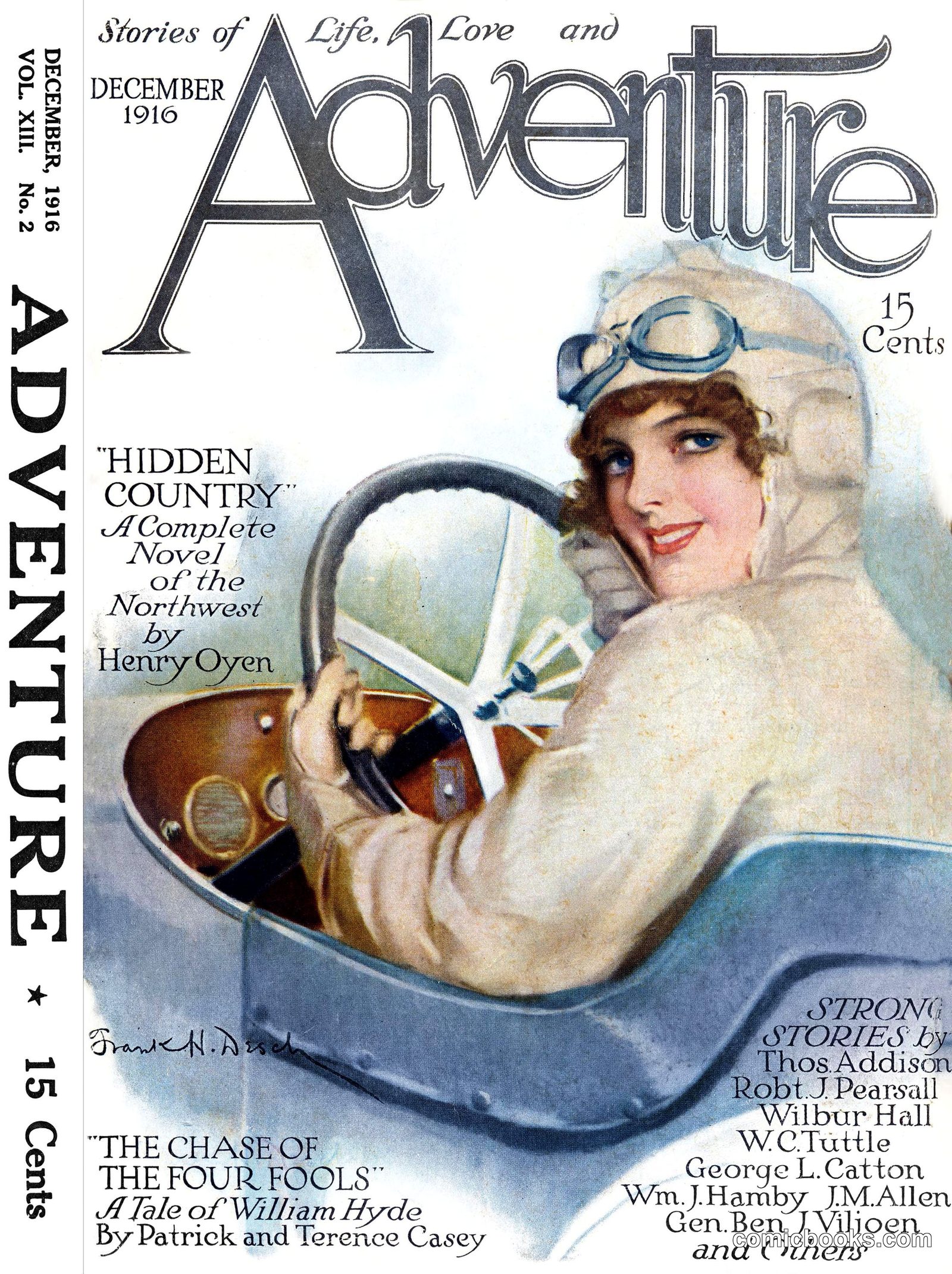 Adventure Magazine, December 1916