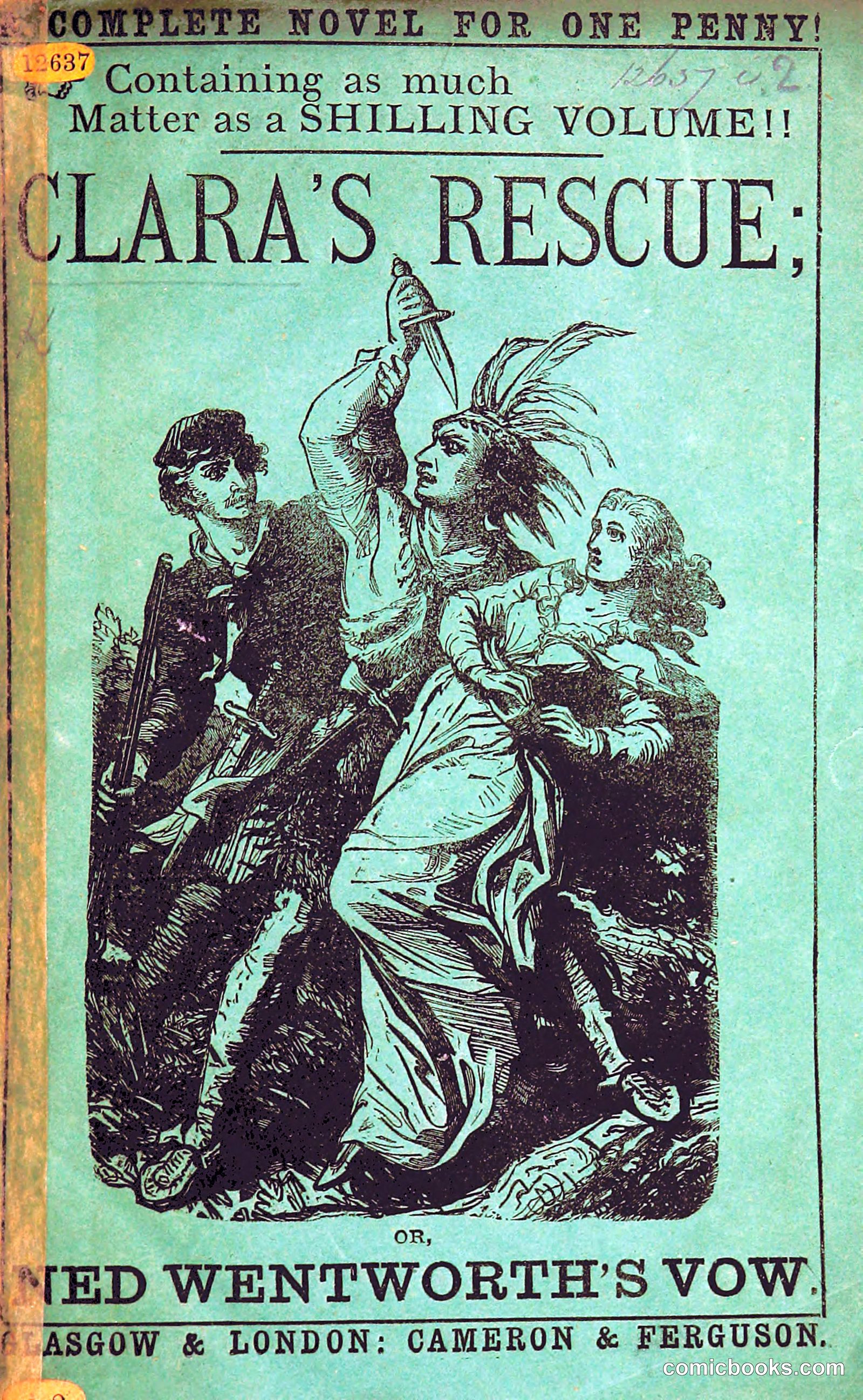 Clara's Rescue; Or, Ned Wentworth's Vow