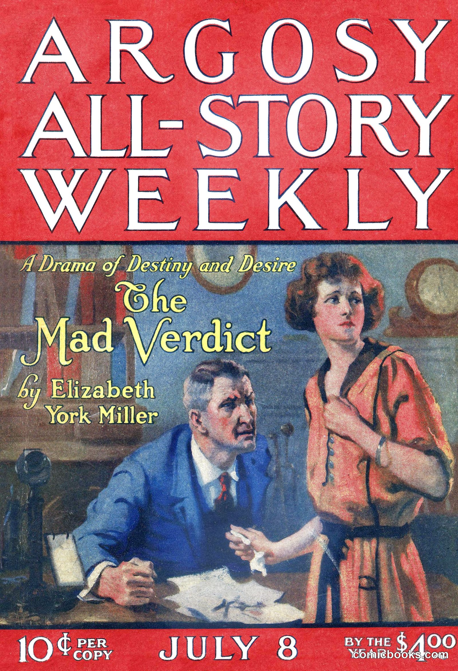 Argosy All-Story Weekly, July 8, 1922