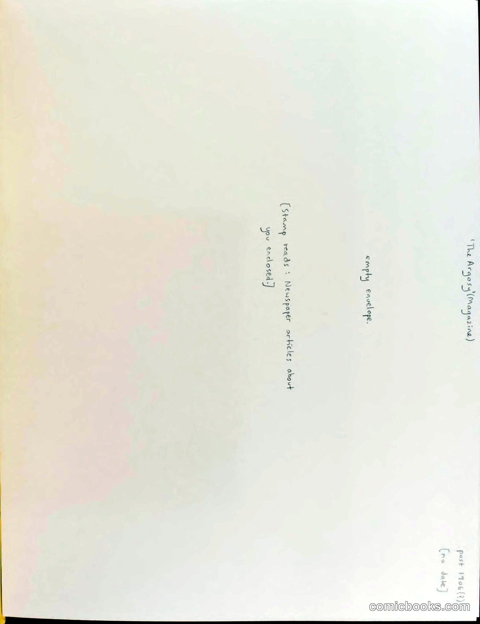 The Argosy (Magazine)
