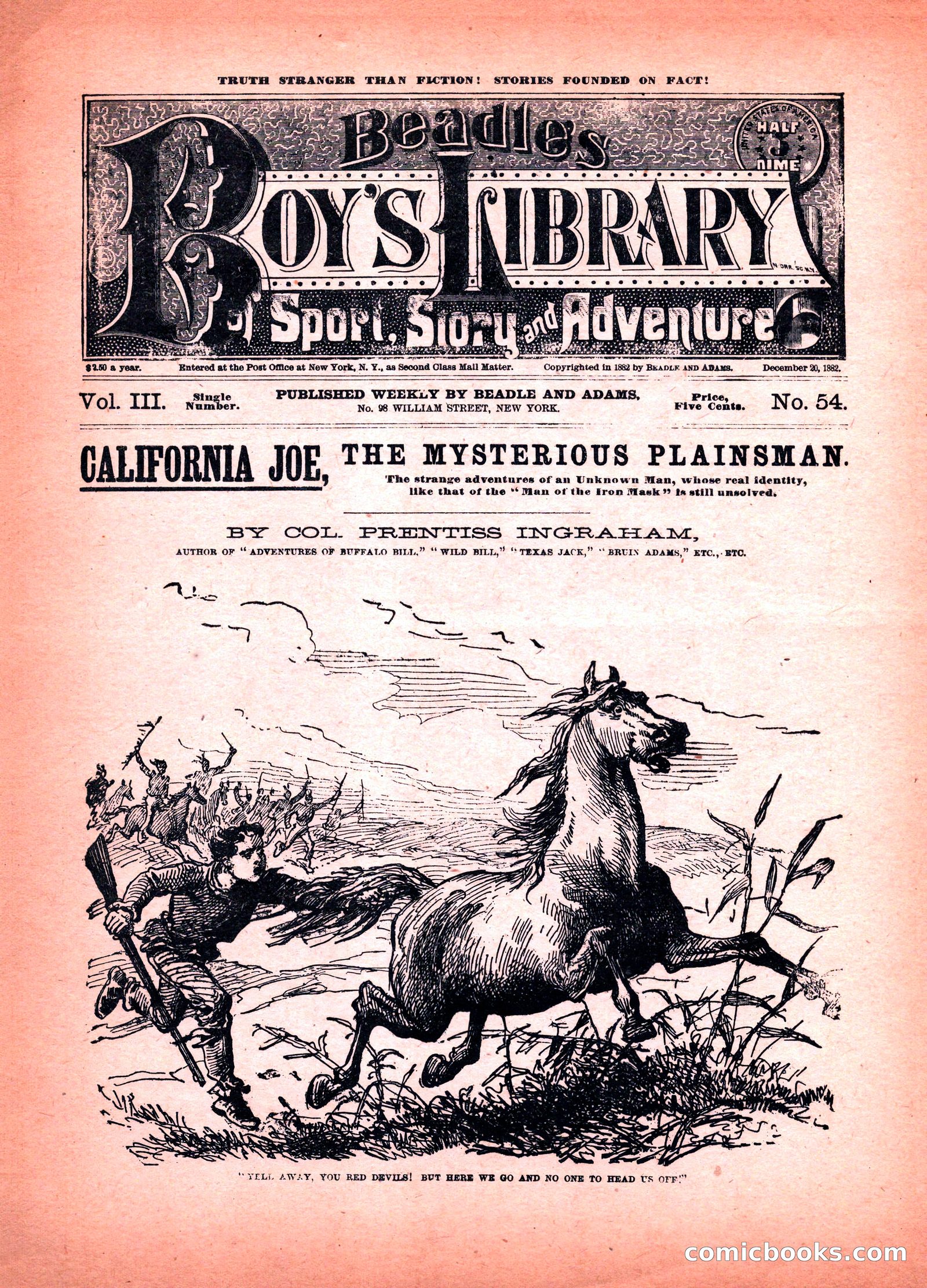 Beadle's Boys Library No. 54