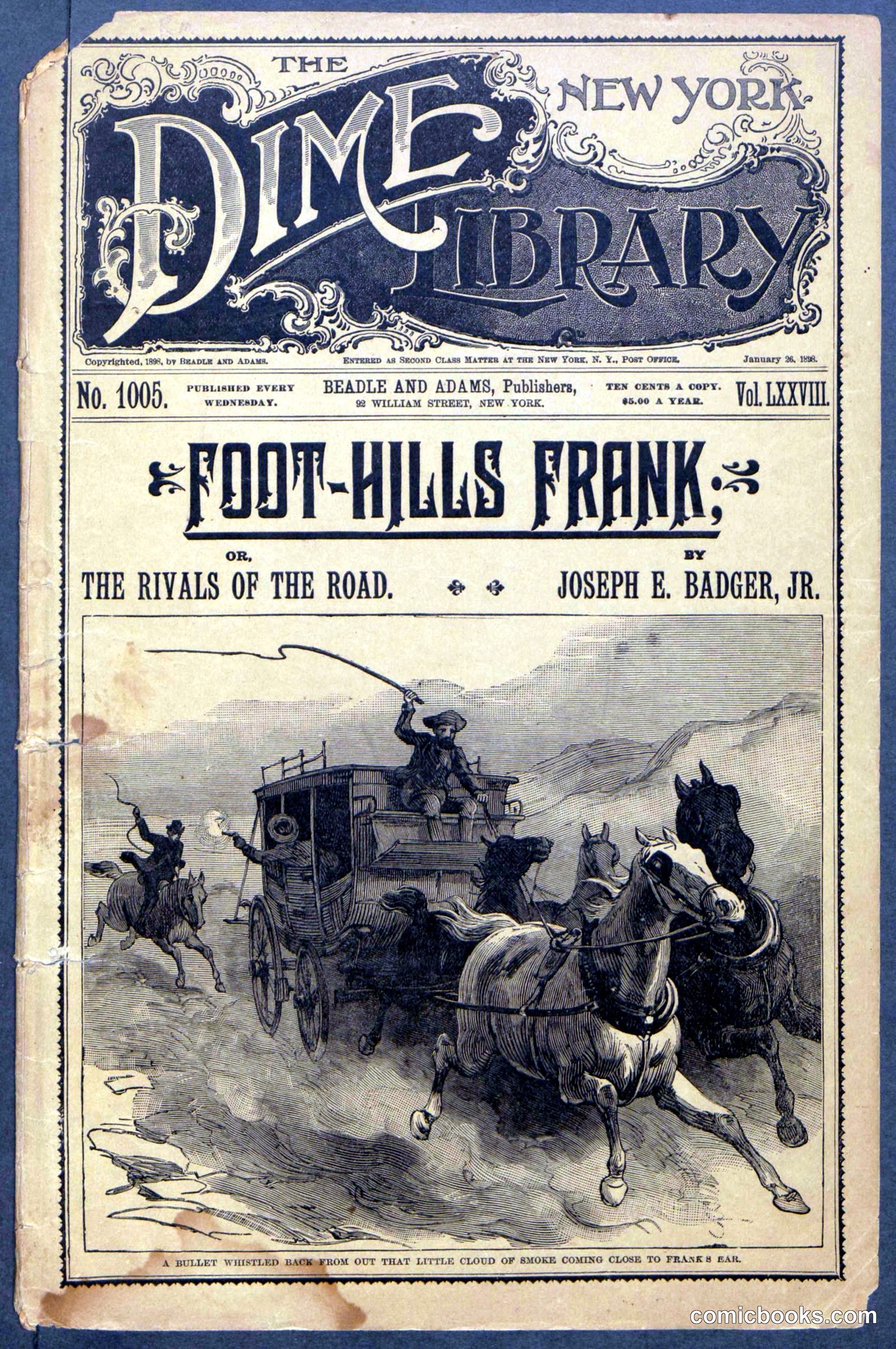 Foot-Hills Frank; or, The Rivals of the Road