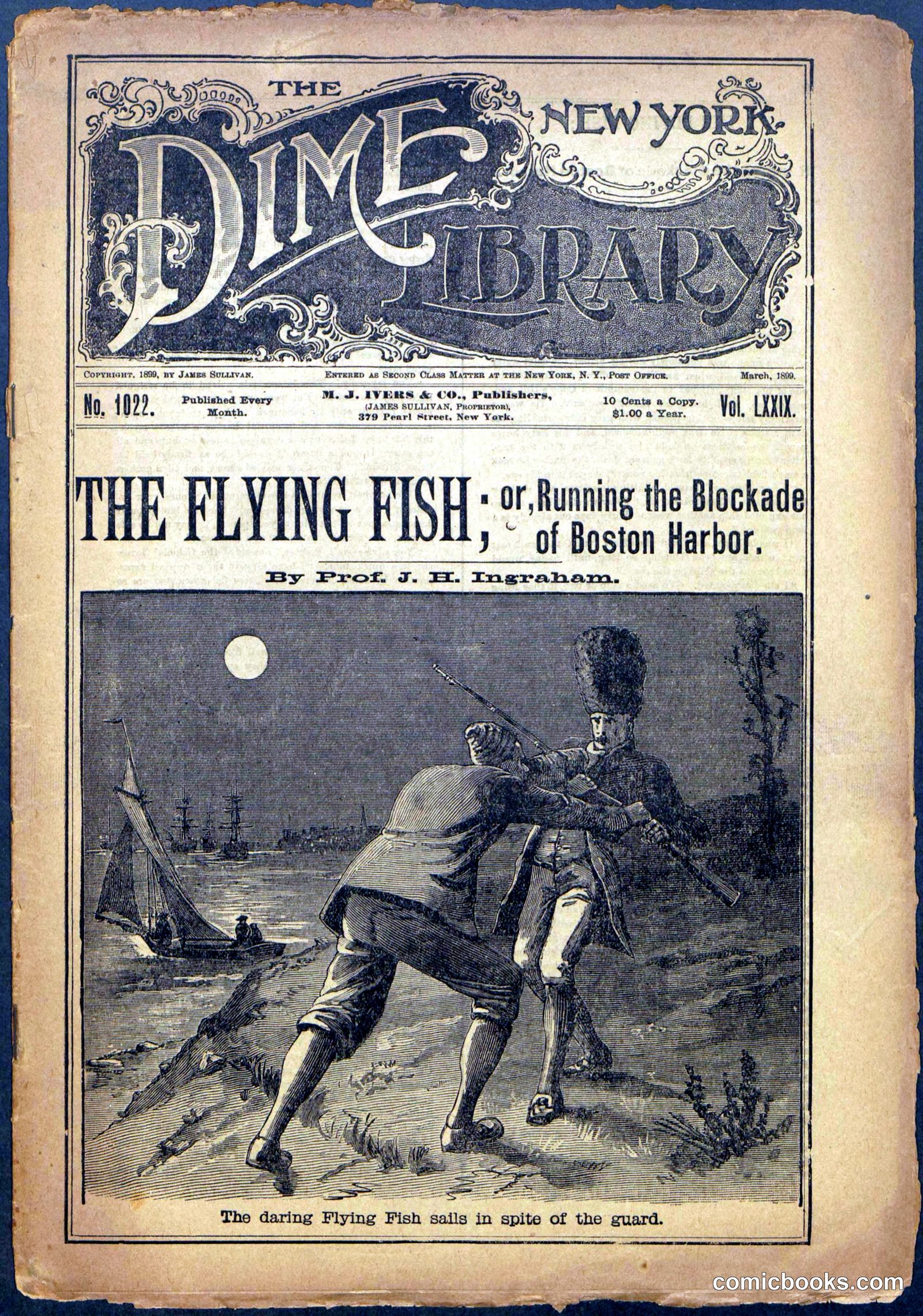 The Flying Fish; or, Running the Blockade of Boston Harbor