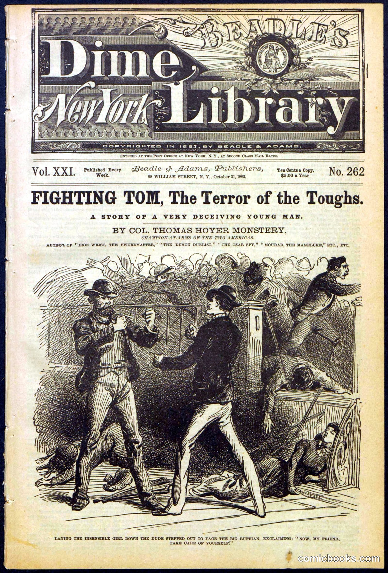 Beadle's New York Dime Library No. 262