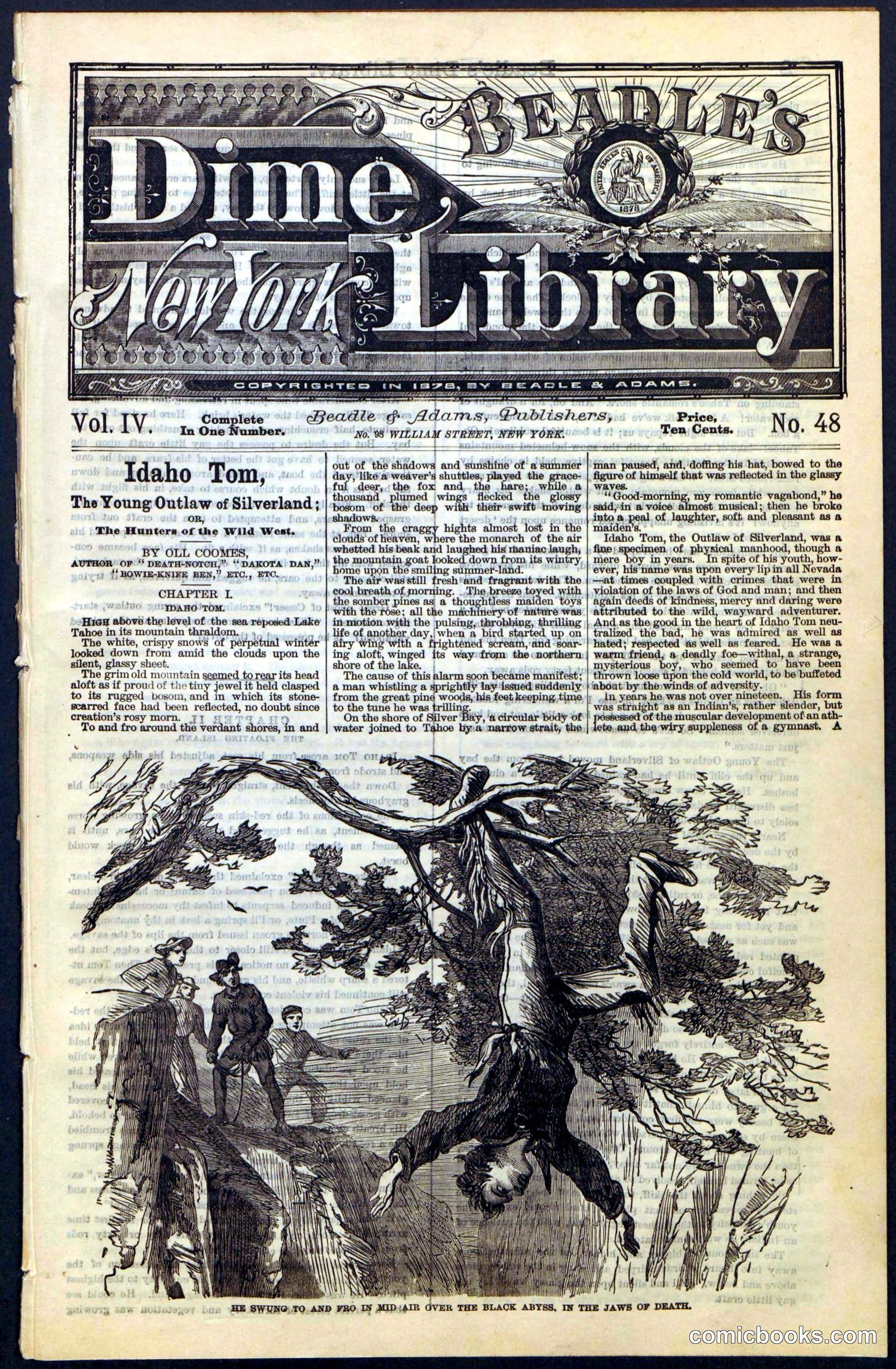 Beadle's New York Dime Library, No. 48