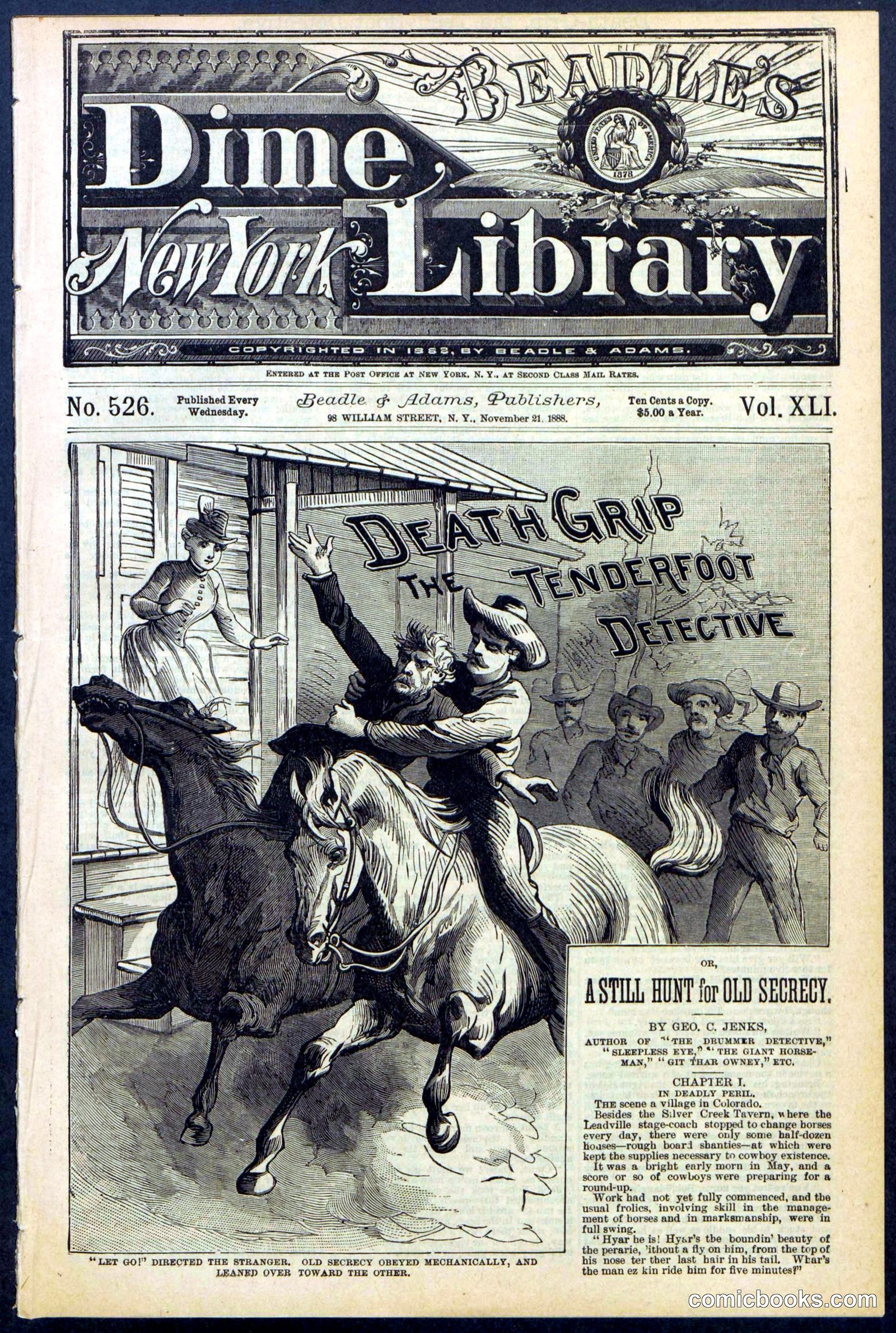 Death Grip of the Tenderfoot Detective