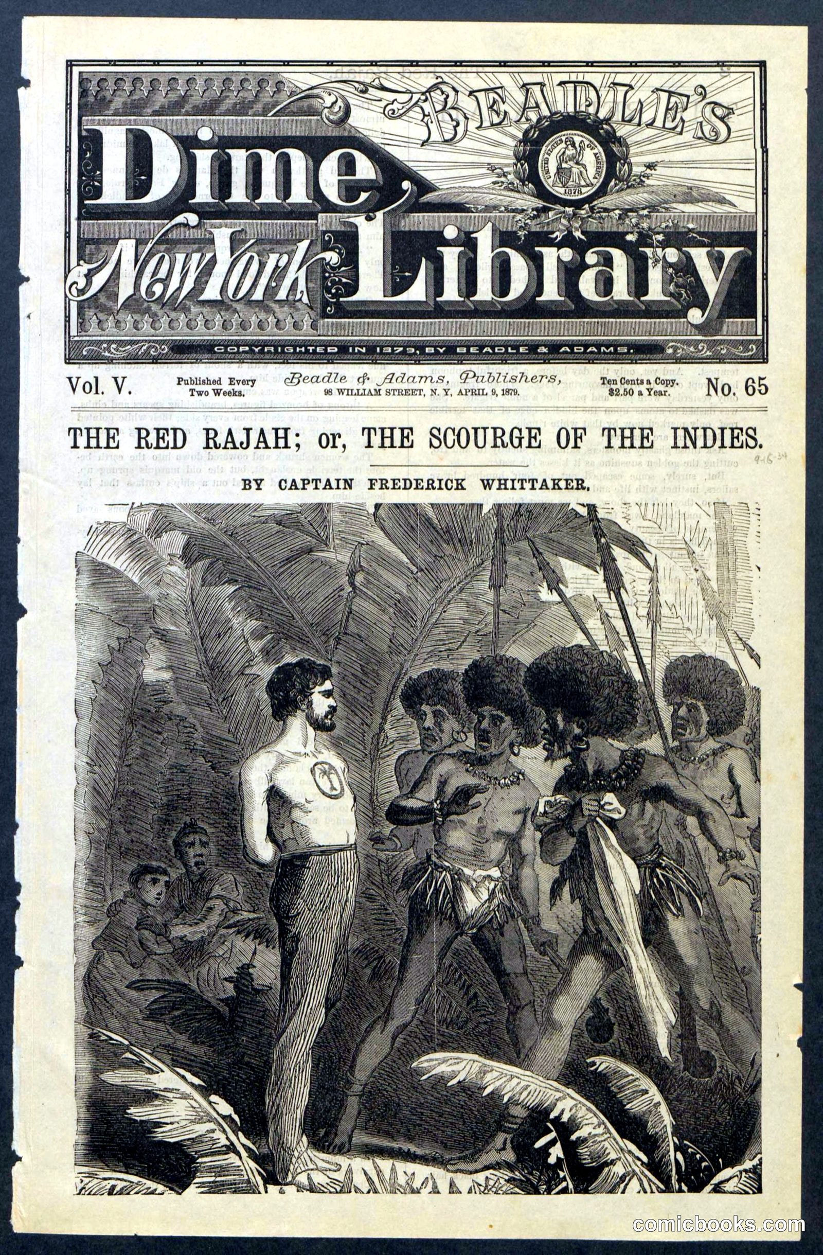 Beadle's Dime Library No. 65