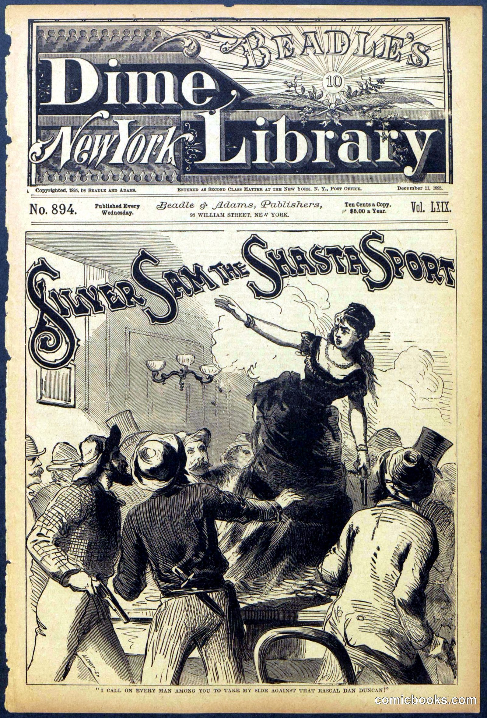 Beadle's Dime Library No. 894