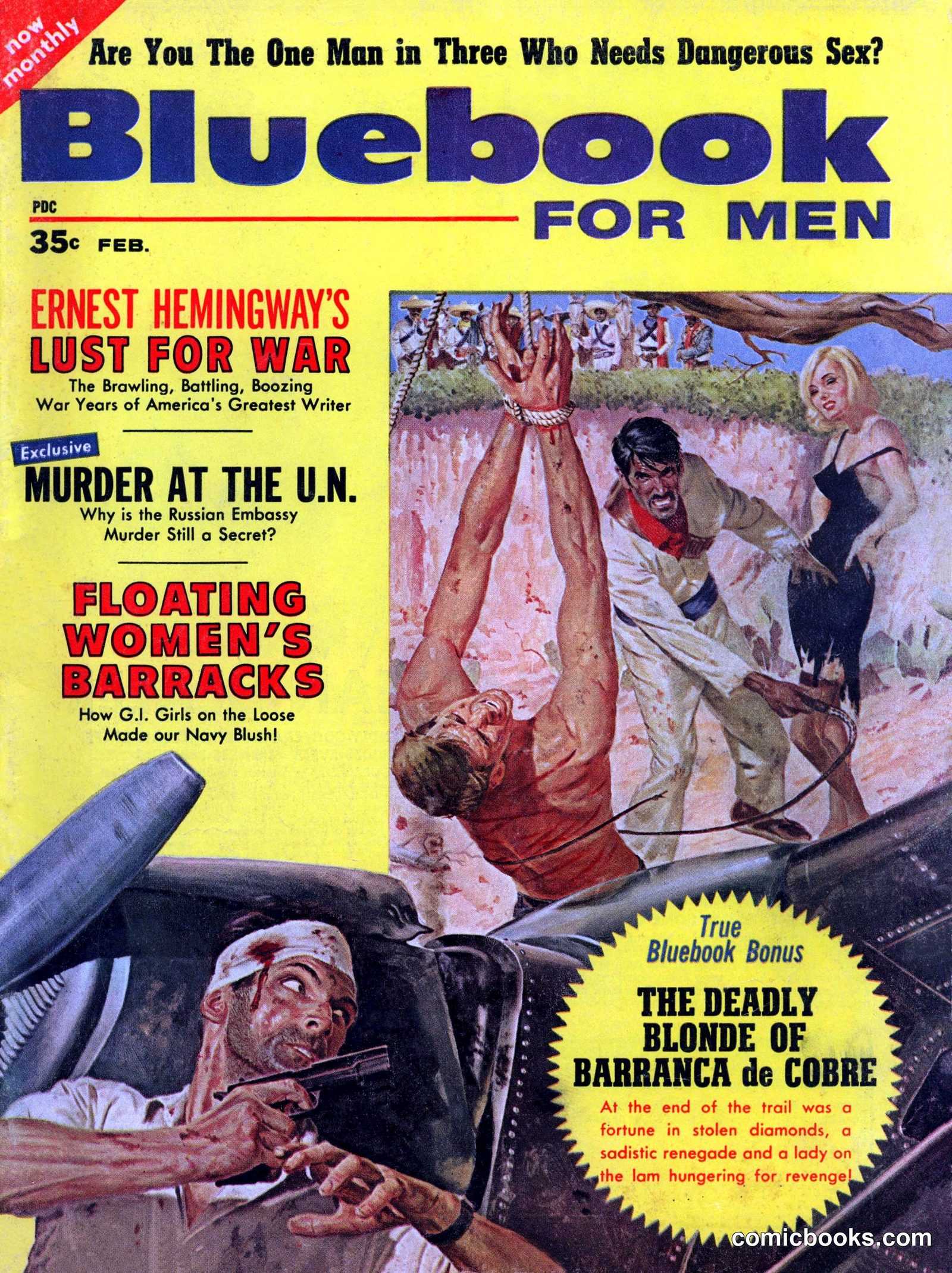 Bluebook for Men, February 1962