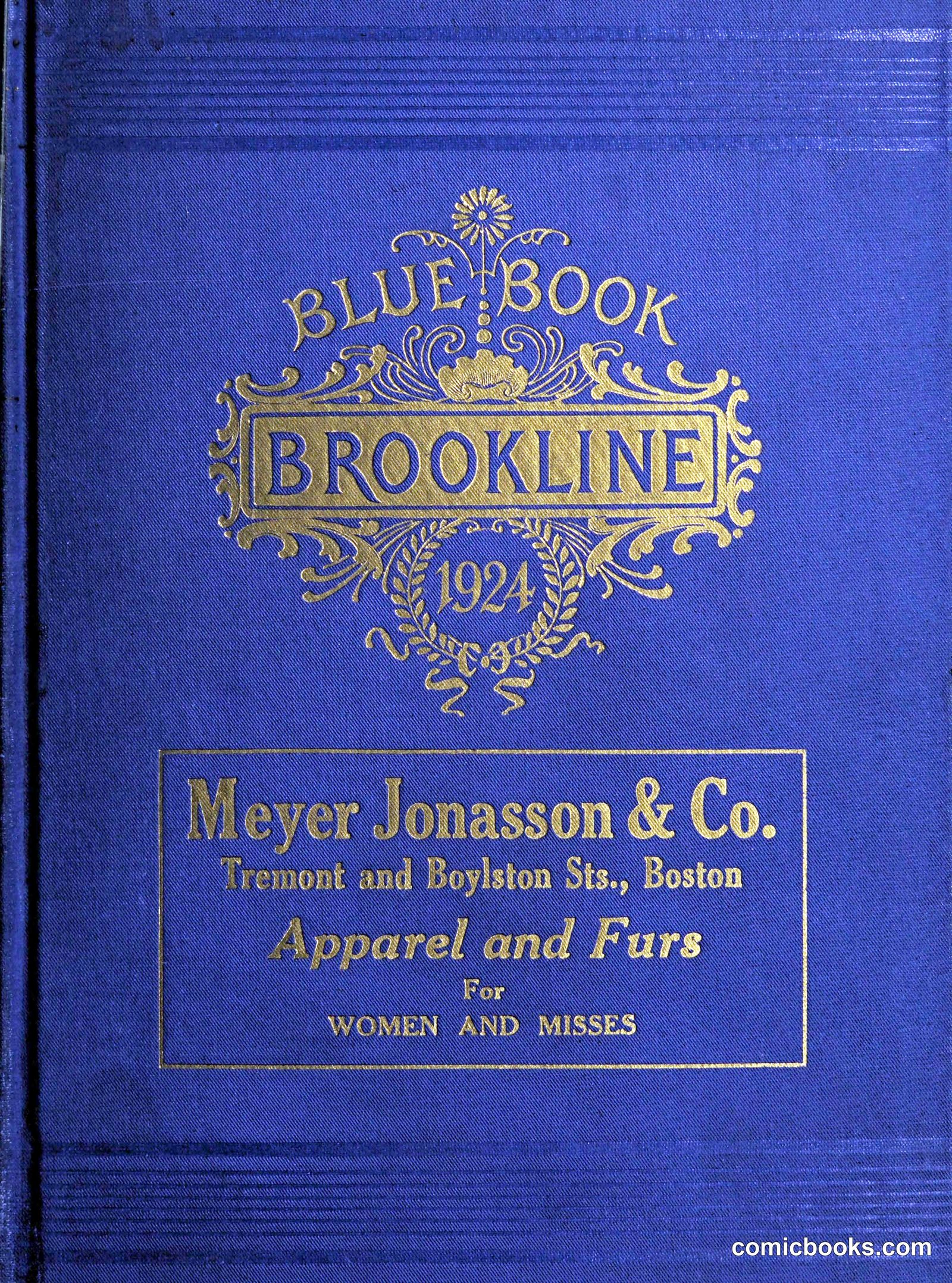 Blue Book of Brookline and Longwood