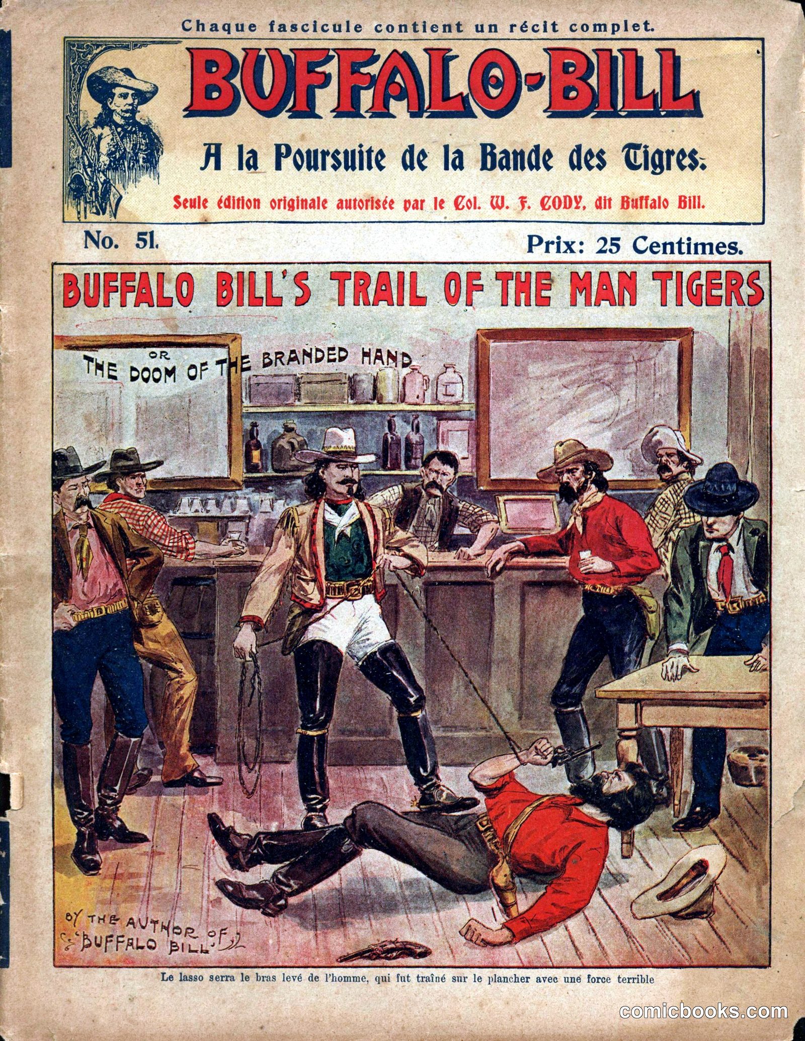 Buffalo Bill's Trail of the Man Tigers