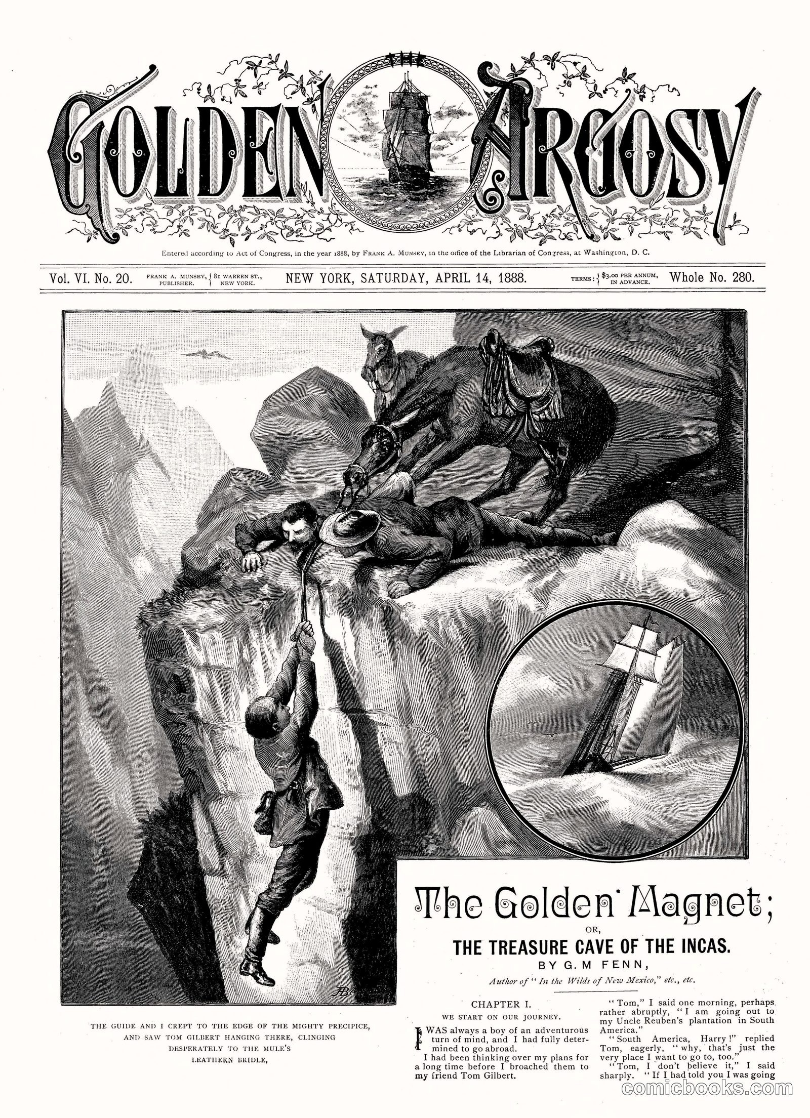 Golden Argosy Magazine, Vol. VI No. 20