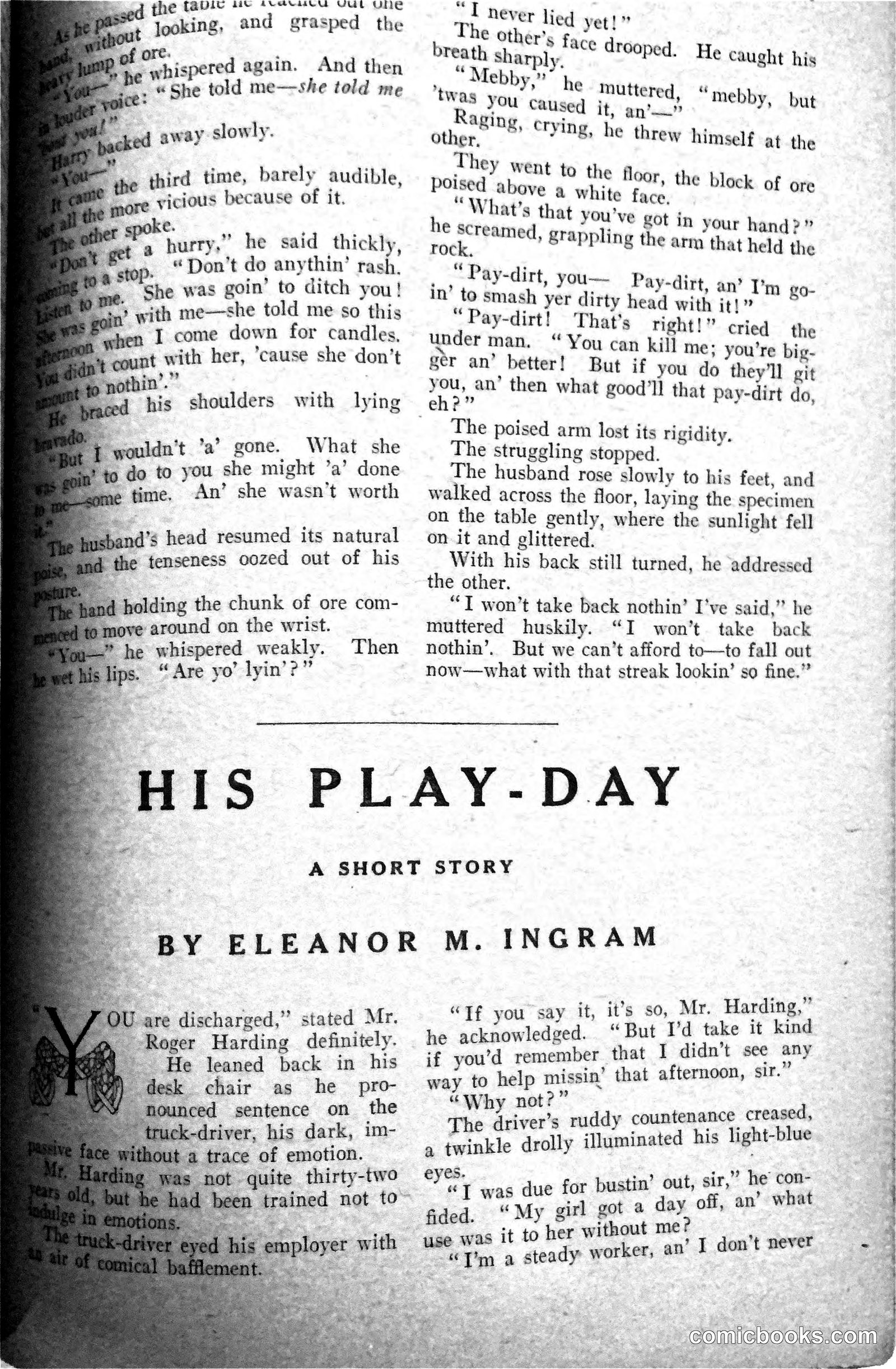 His Play-Day