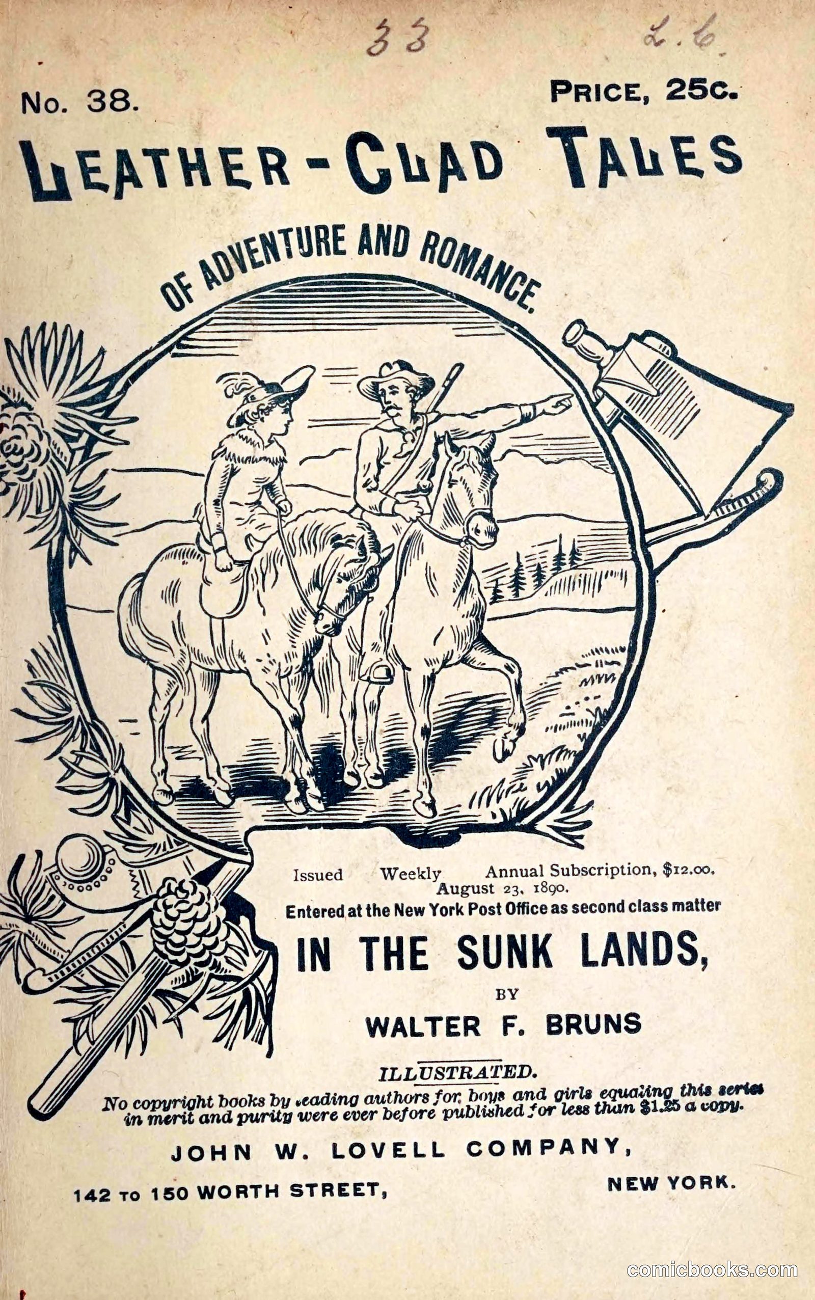 Leather-Clad Tales of Adventure and Romance No. 38