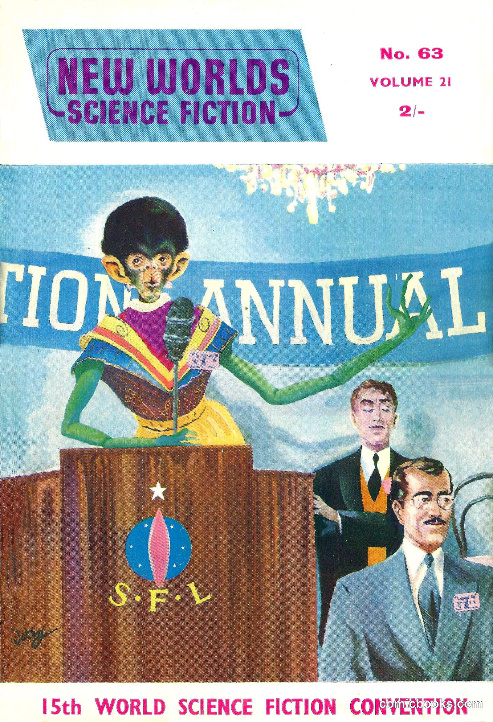 New Worlds Science Fiction #63