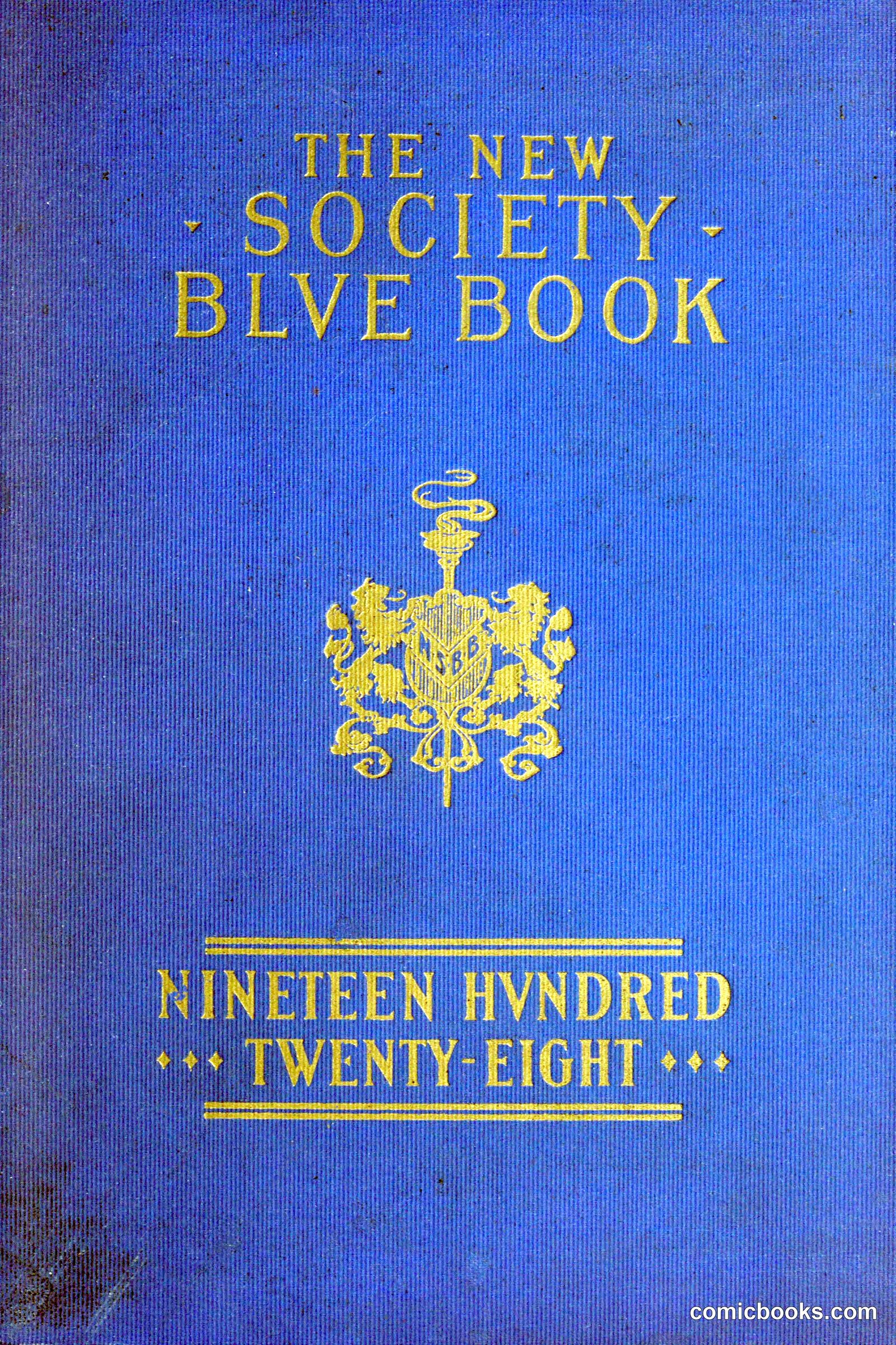 The New Society Blue Book