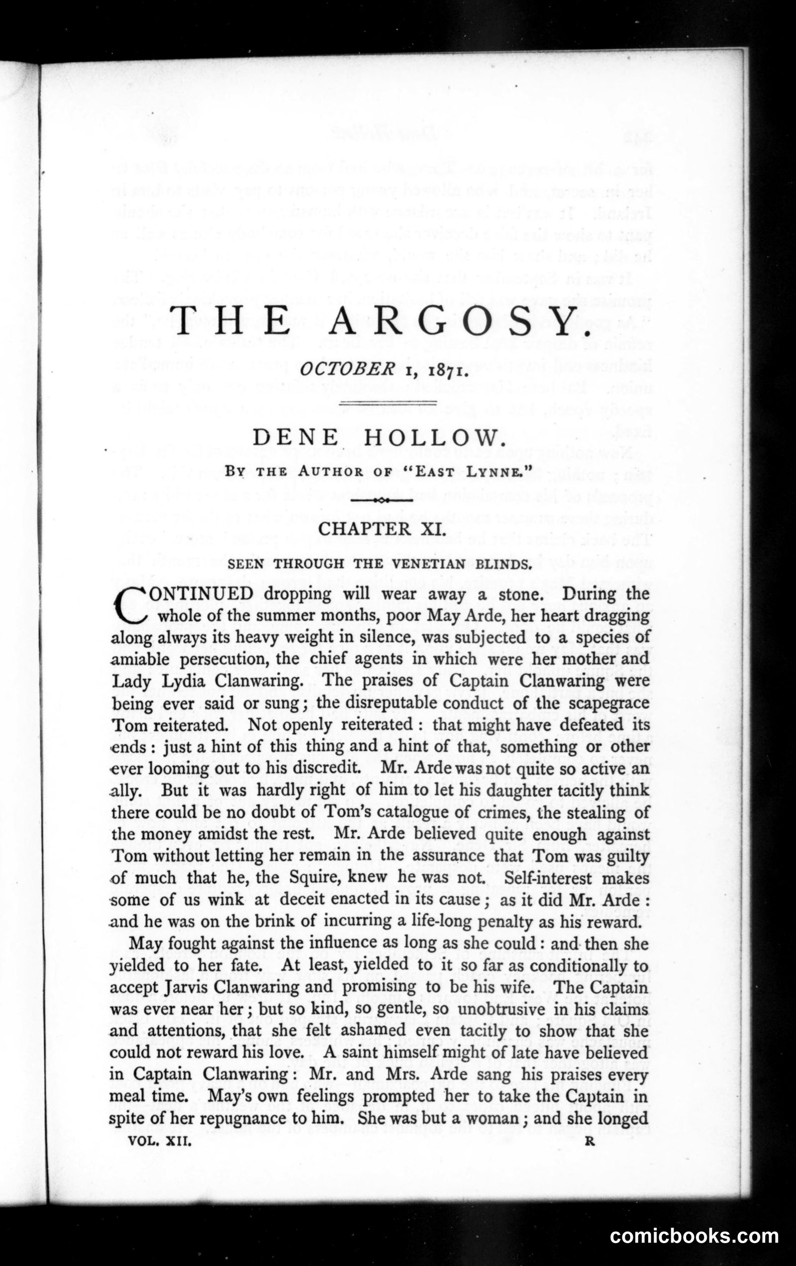 The Argosy, Vol. 12