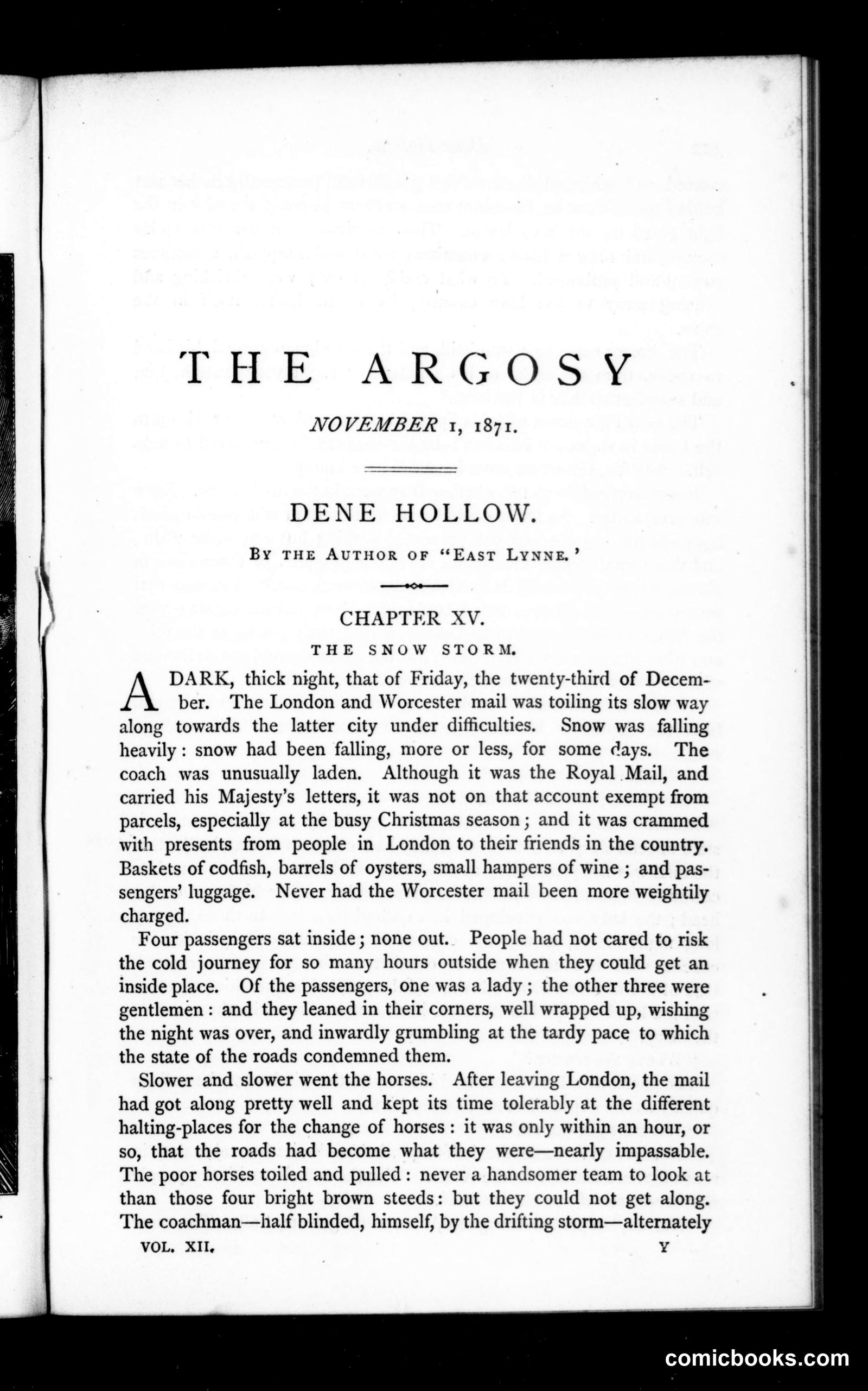The Argosy, Vol. 12