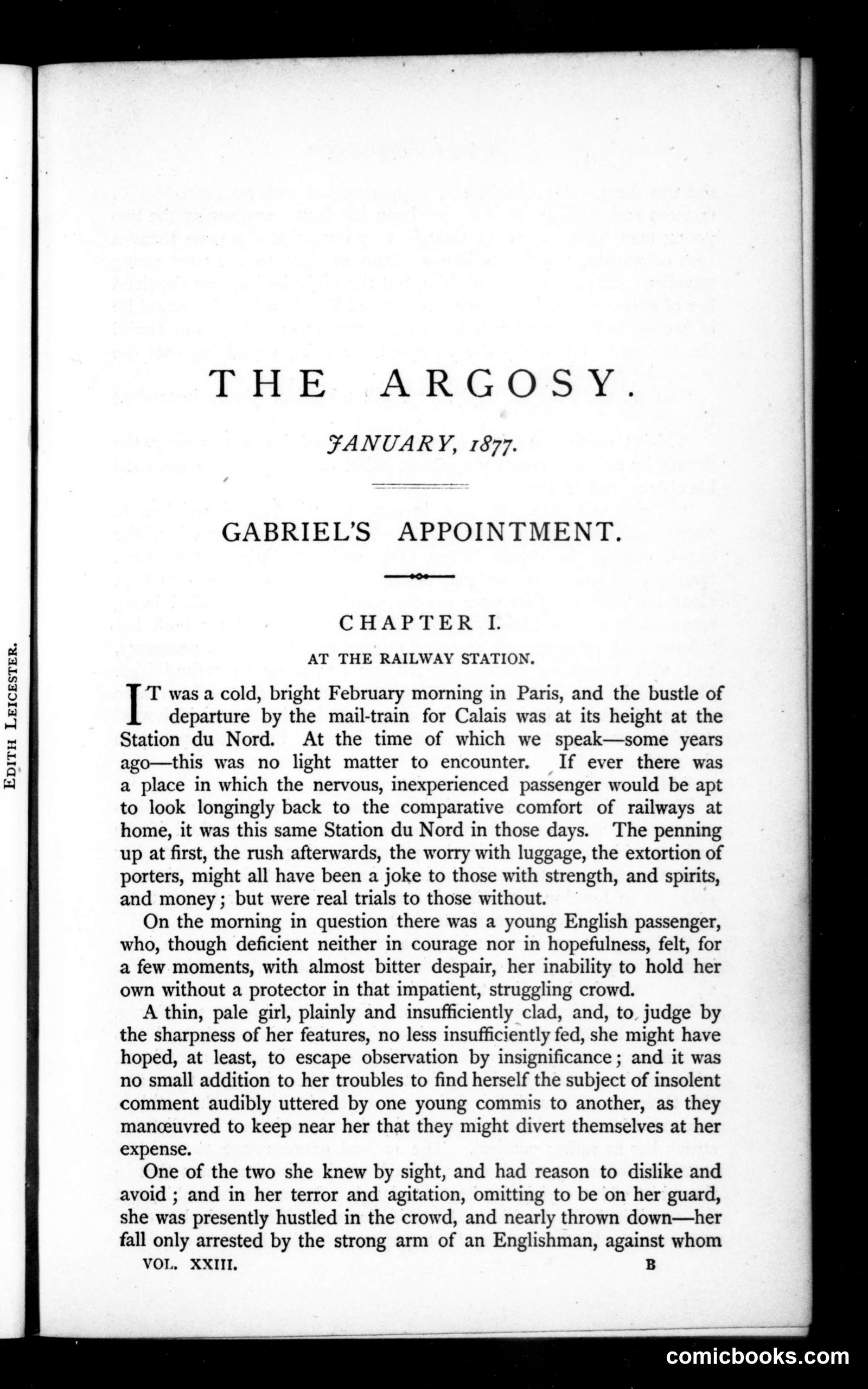 The Argosy, Vol. 23
