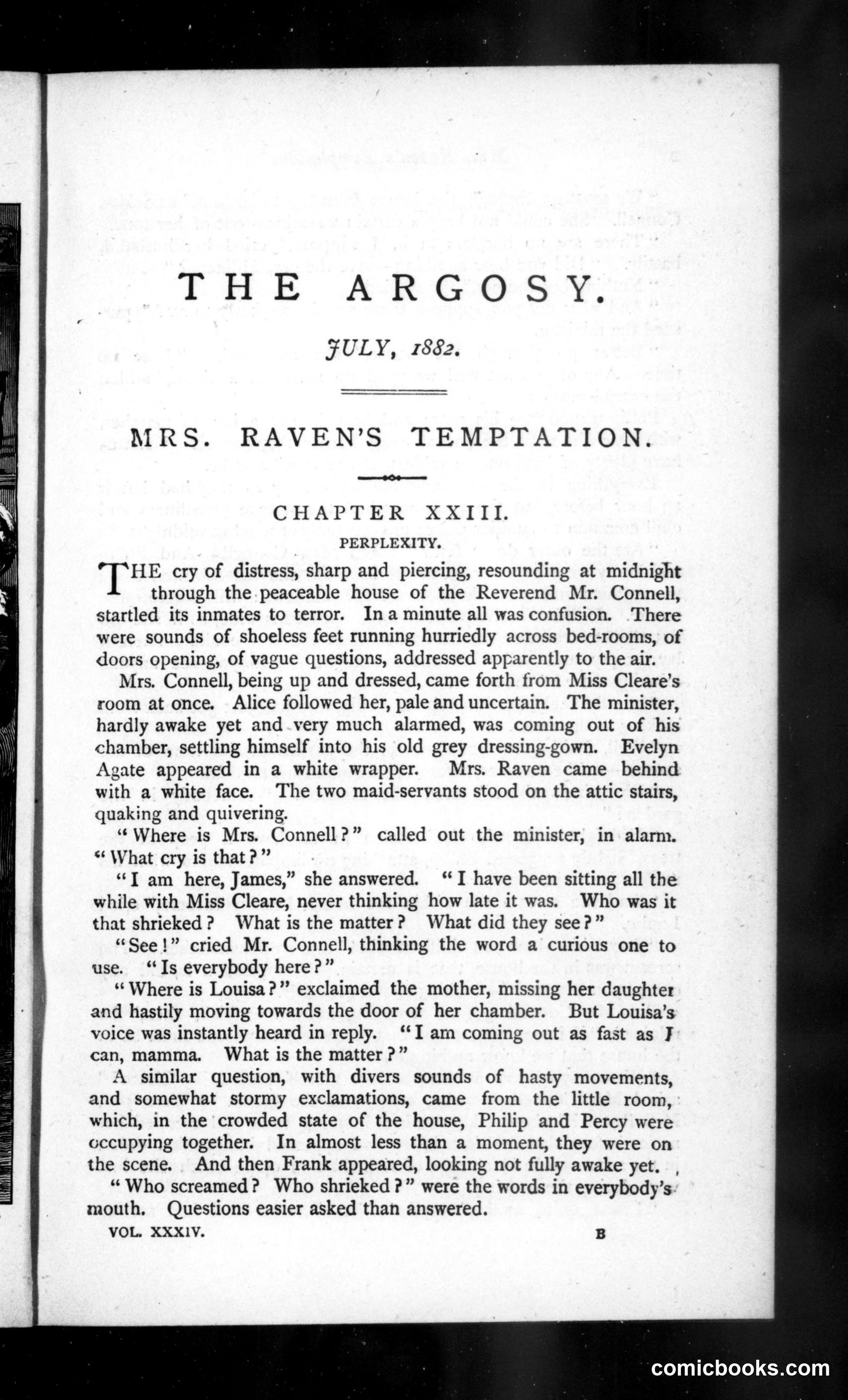 The Argosy, Vol. 34