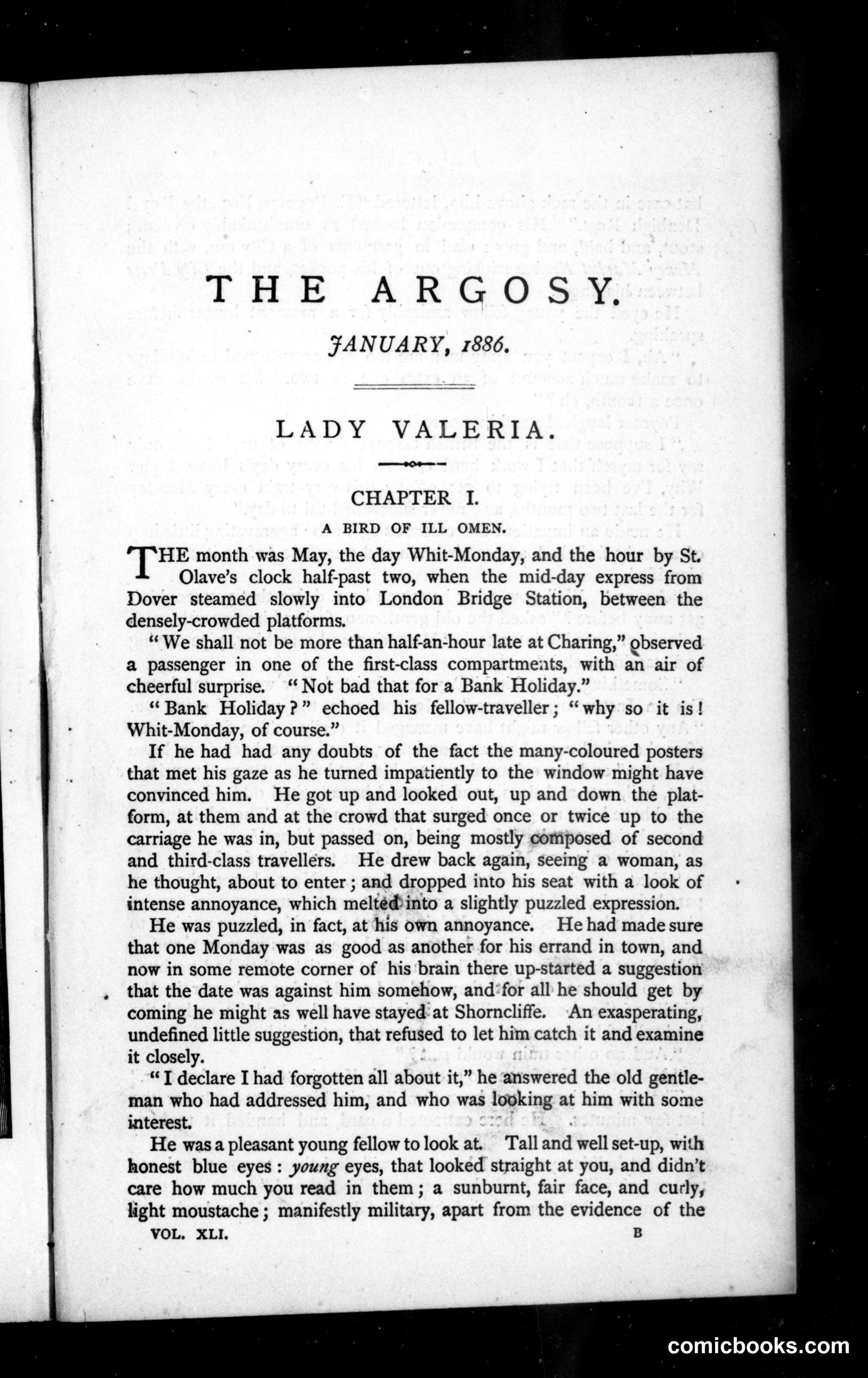 The Argosy, Vol. 41