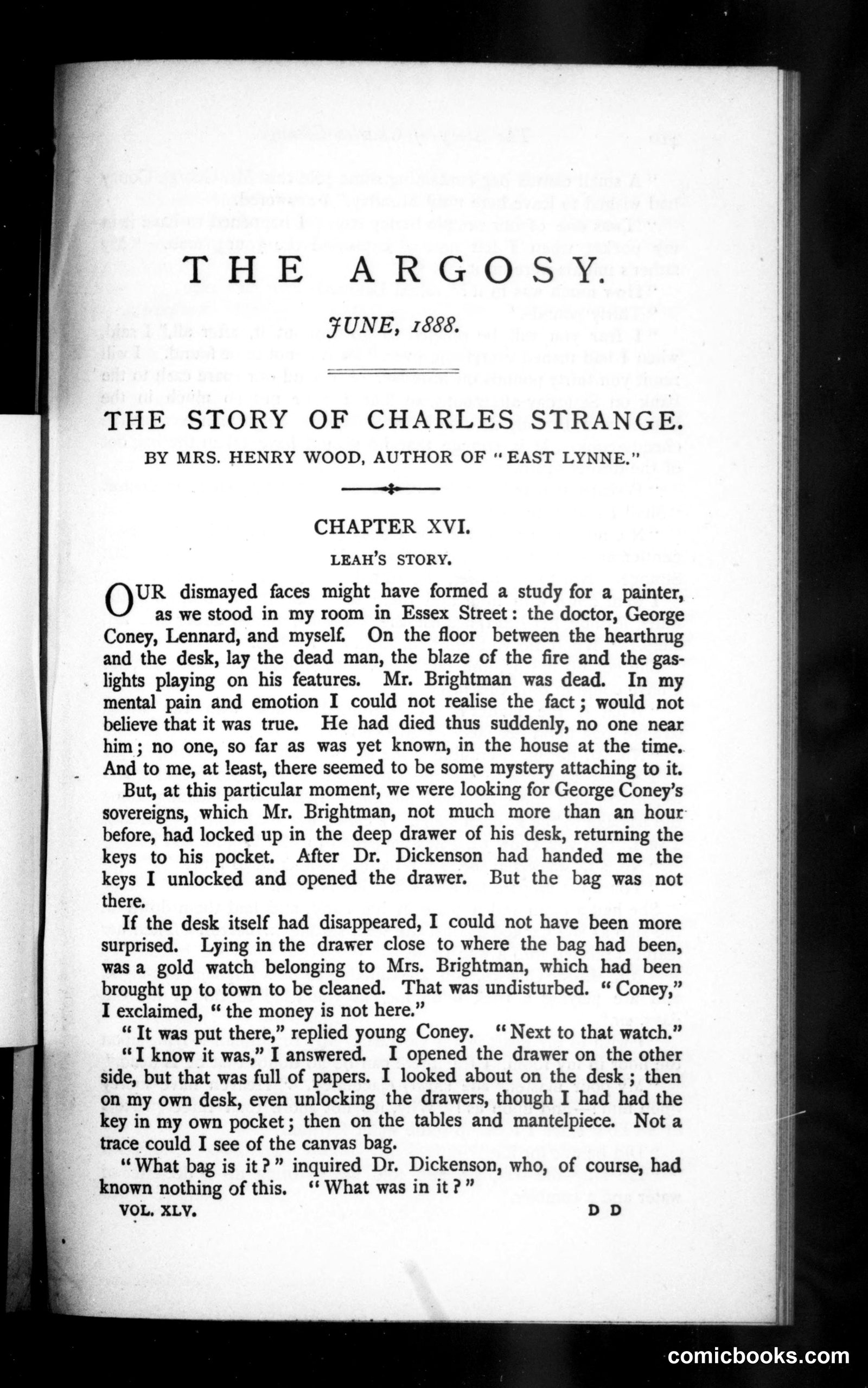 The Argosy, Vol. 45