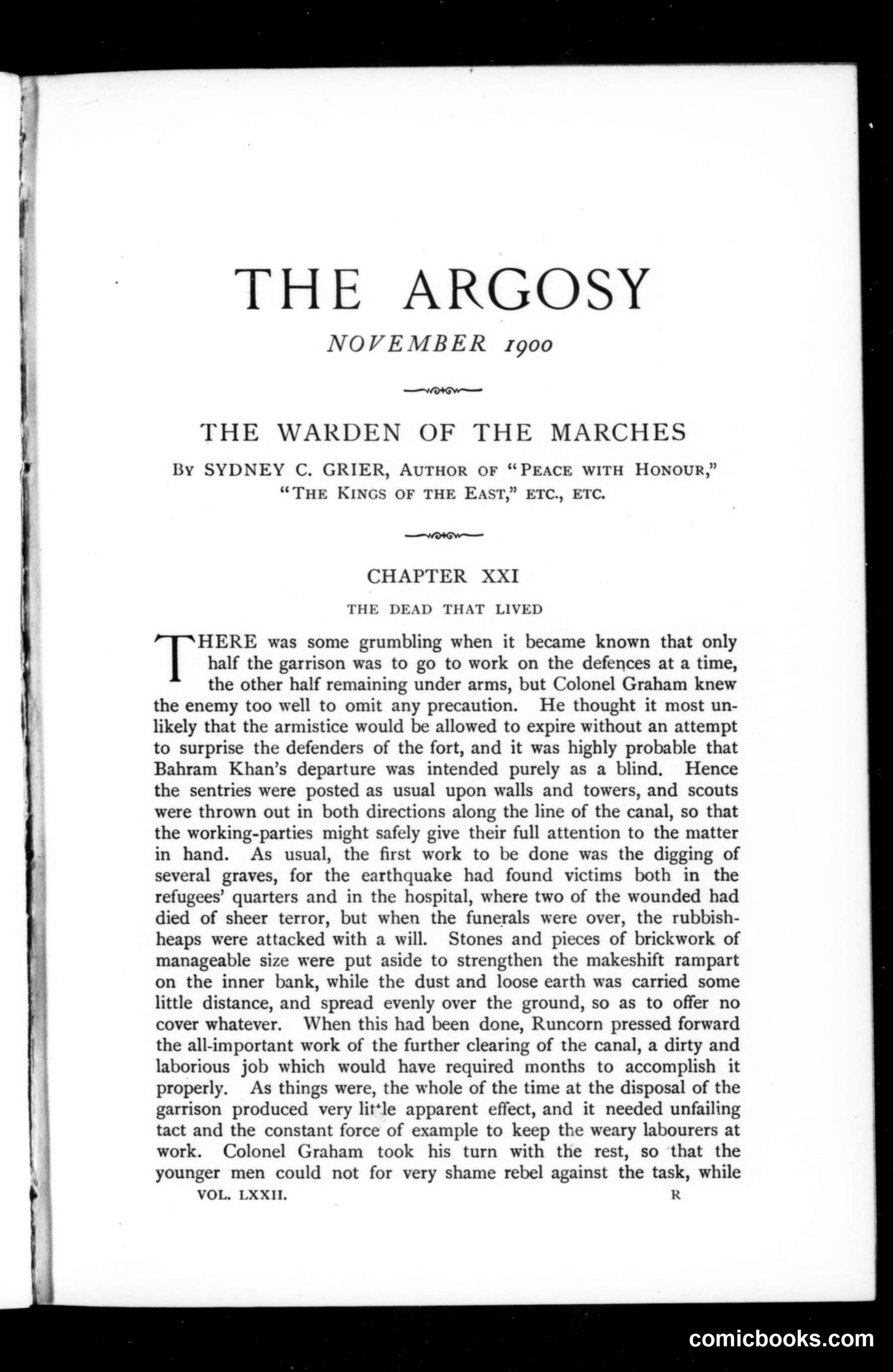 The Argosy, November 1900