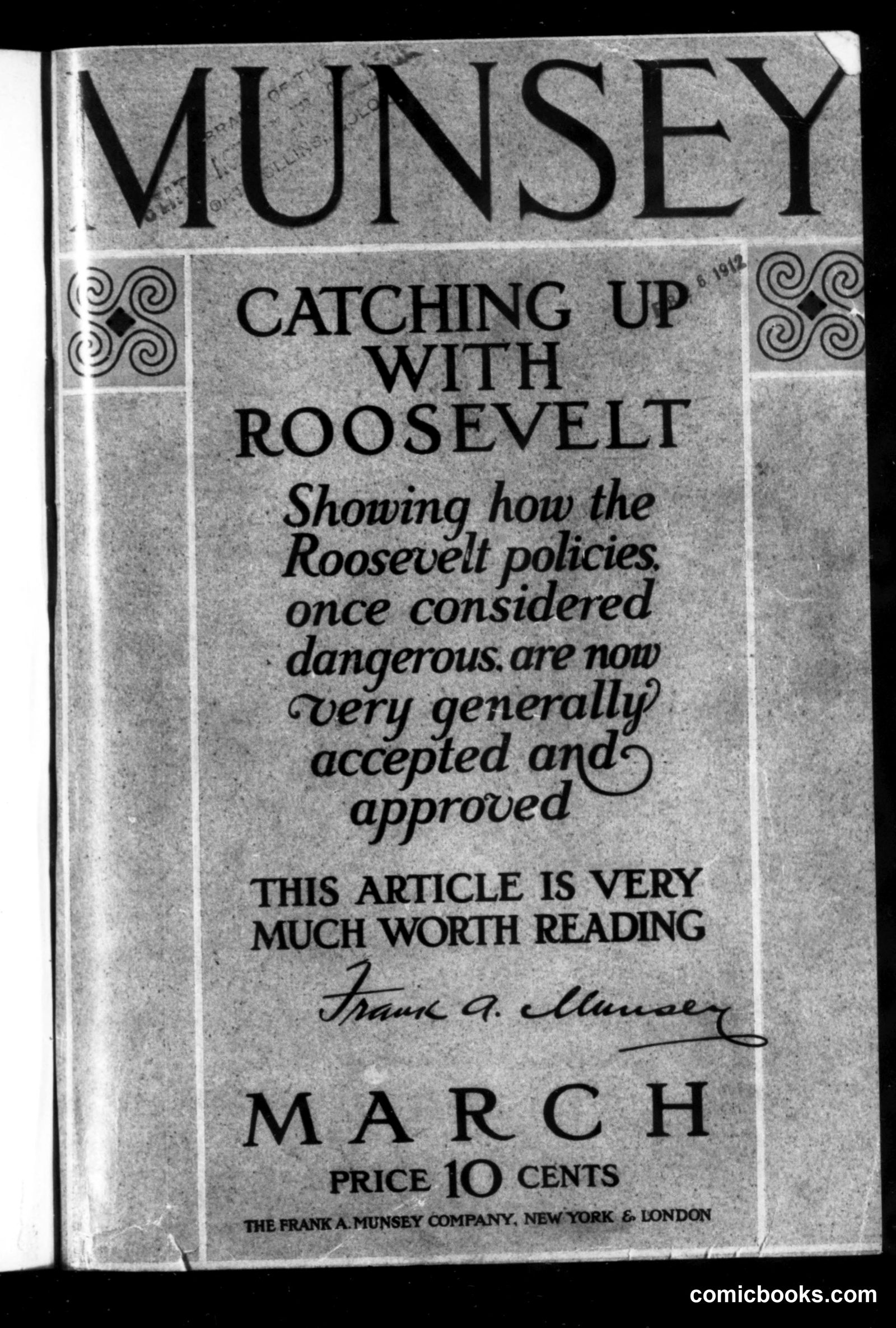 Munsey's Magazine, March 1912