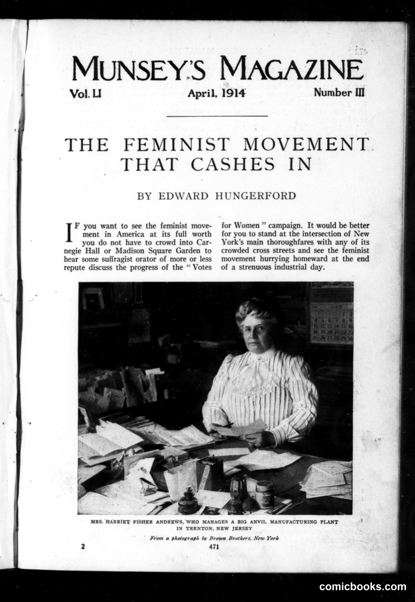 Munsey's Magazine, April 1914