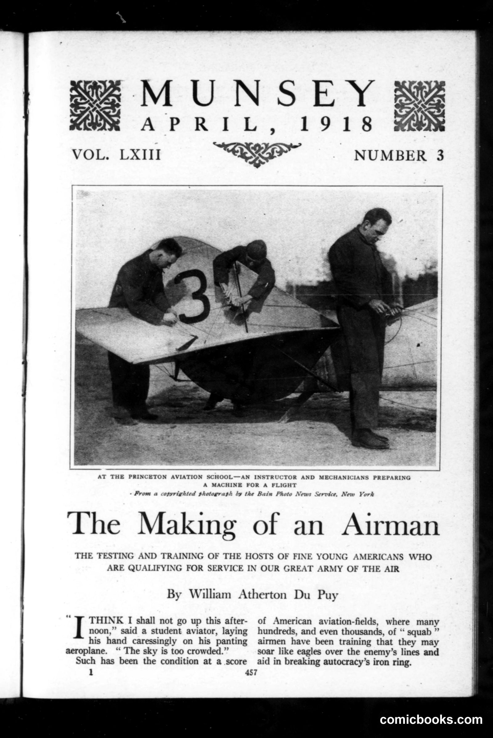 Munsey's Magazine, April 1918