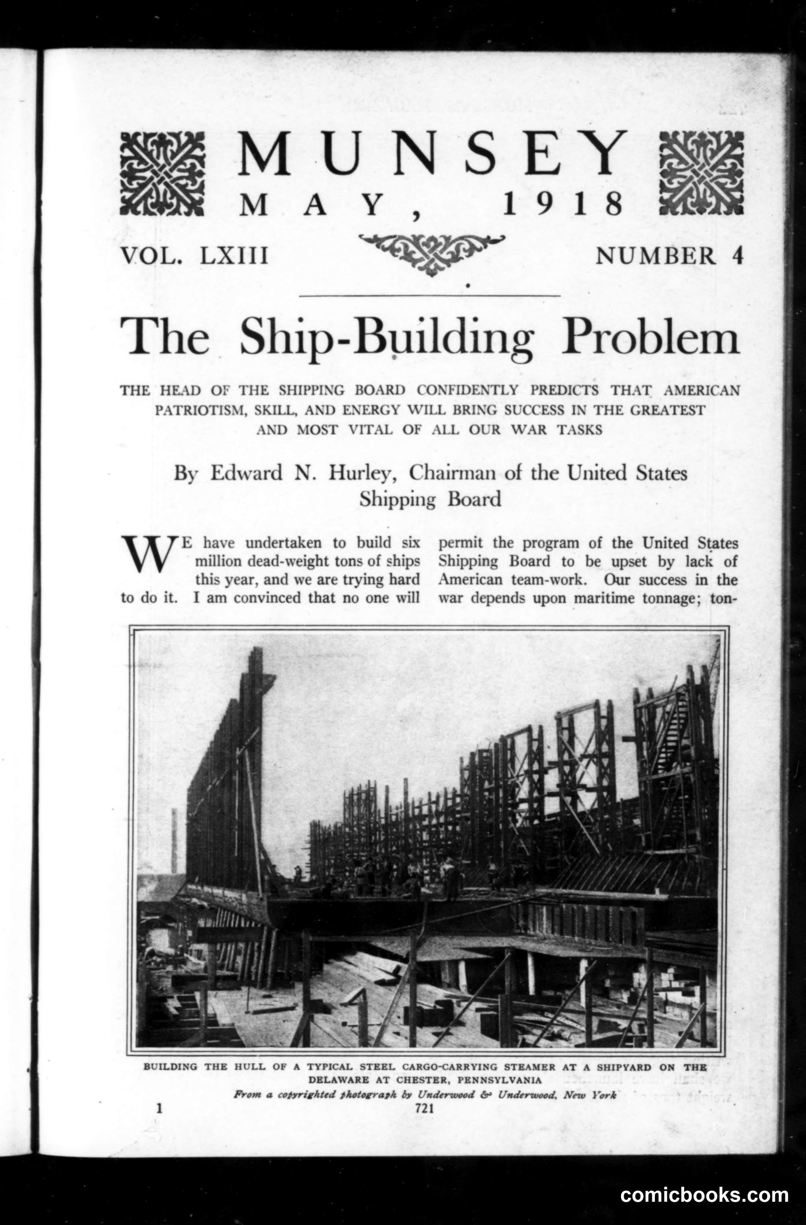 Munsey's Magazine, May 1918