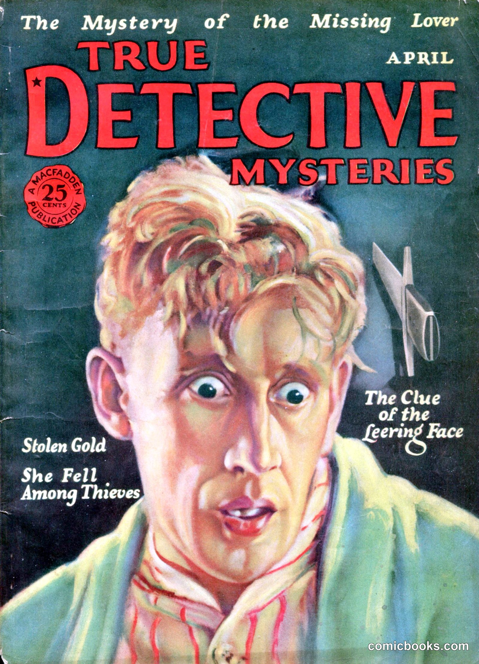 True Detective Mysteries, April 1927