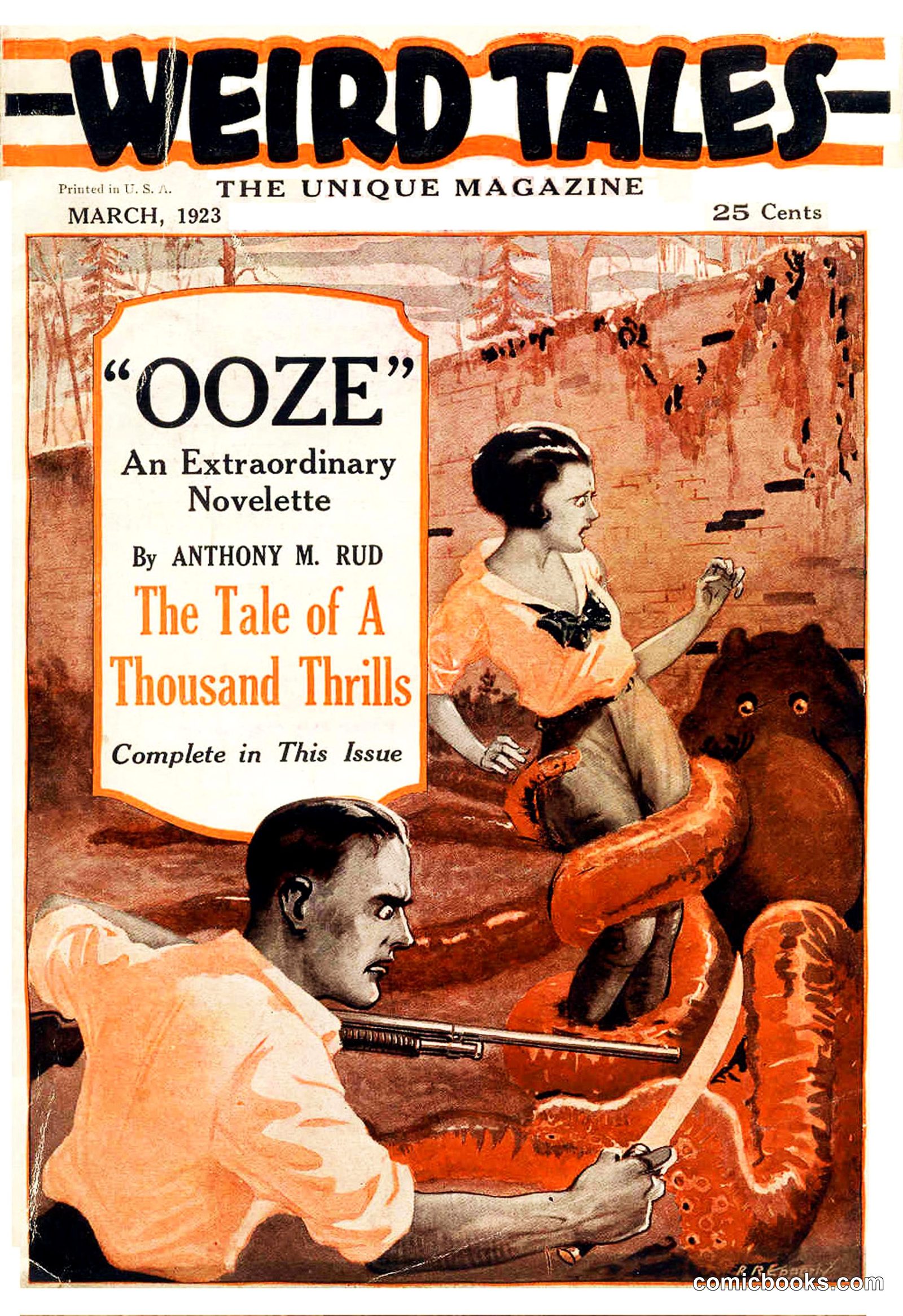 Weird Tales, Vol. 1, No. 1