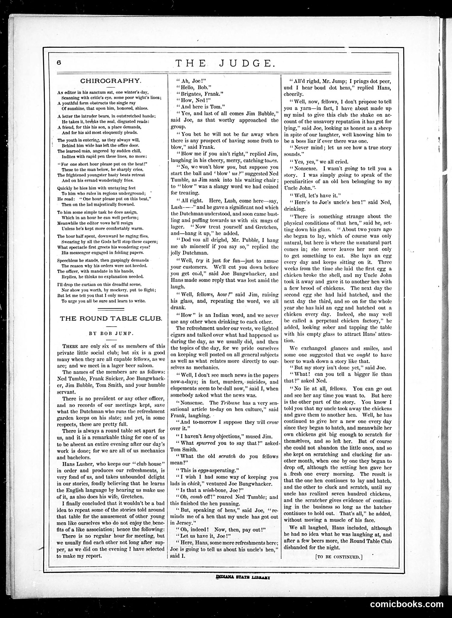 Judge — October 29, 1881 — page 6: Judge, 1881-10-29