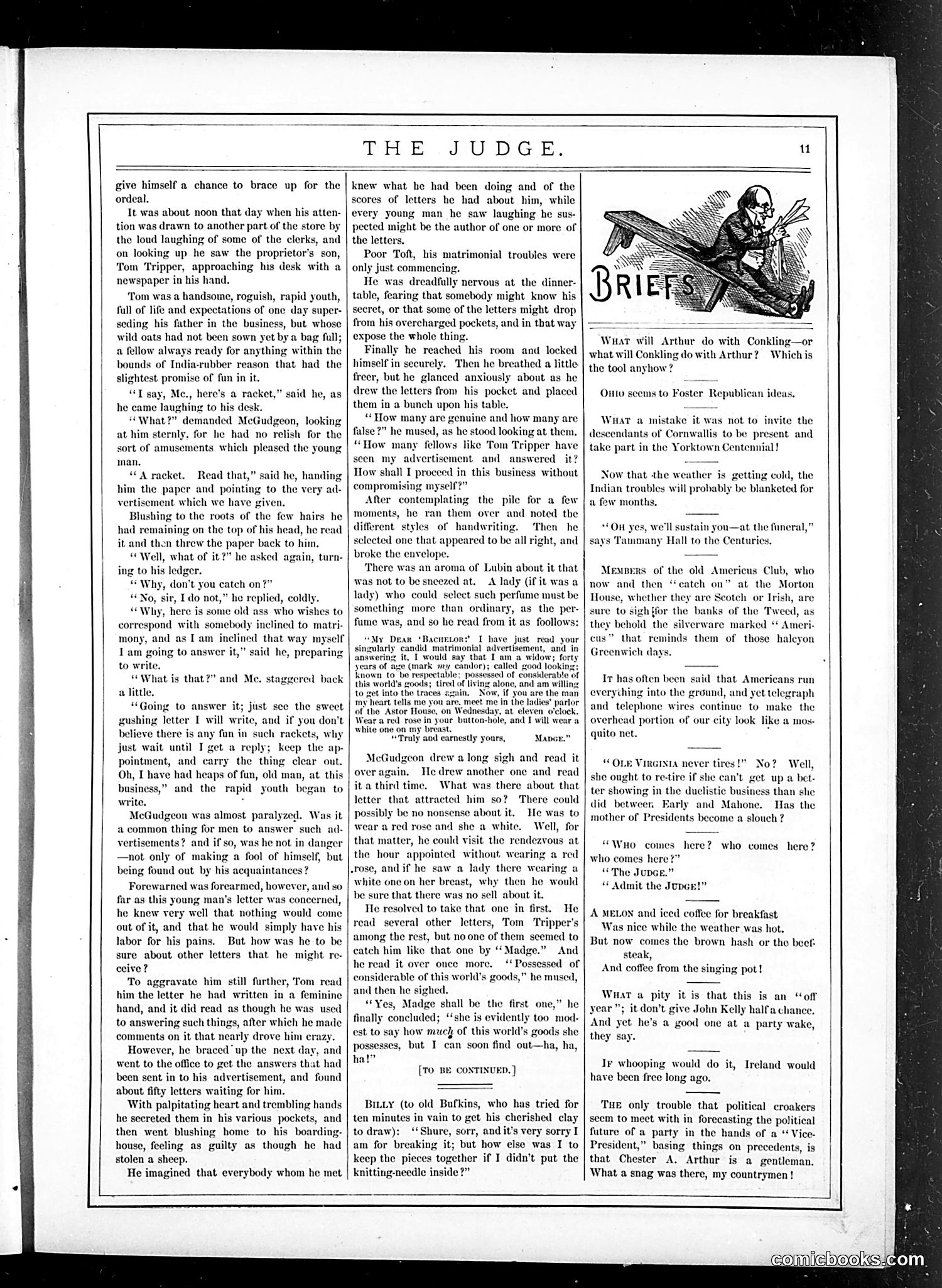 Judge — October 29, 1881 — page 11