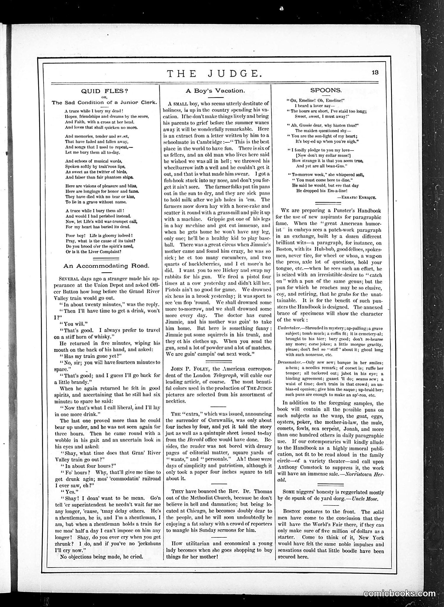 Judge — October 29, 1881 — page 13
