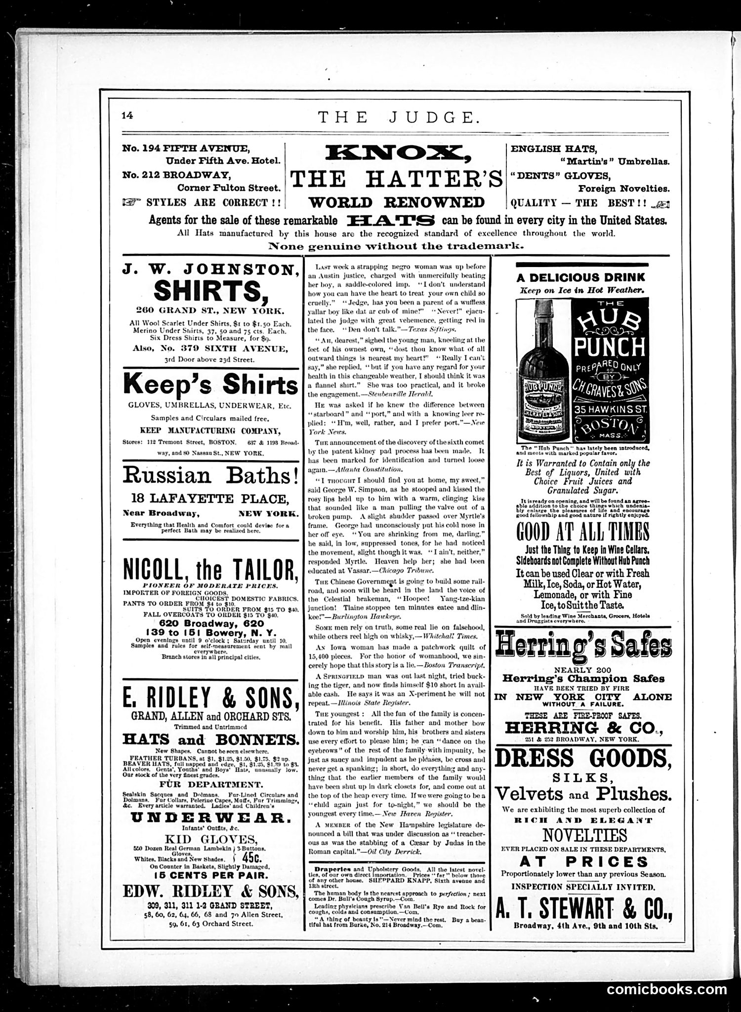 Judge — October 29, 1881 — page 14: Judge, 1881-10-29