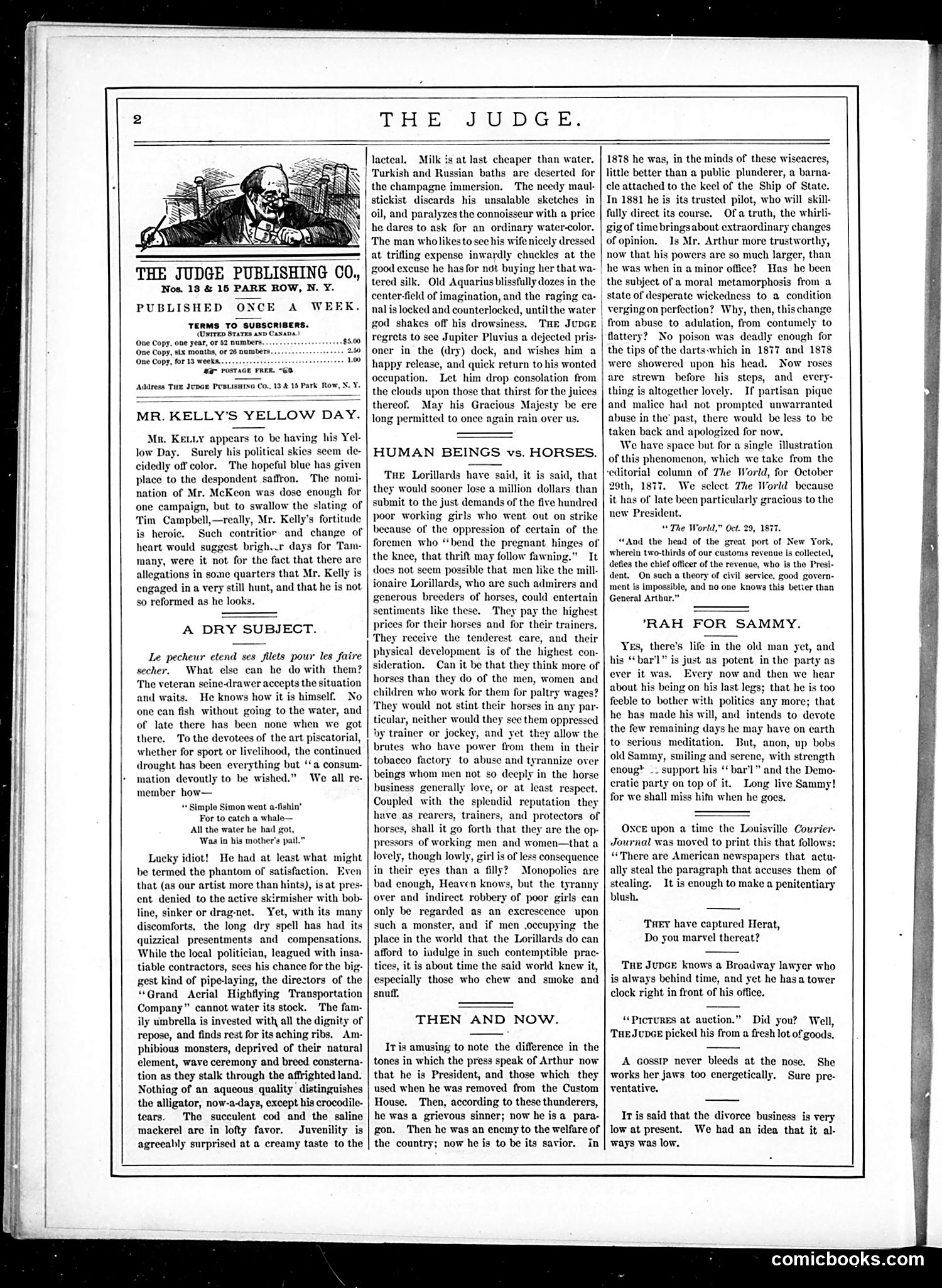 Judge — November 5, 1881 — page 2: Judge, 1881-11-05