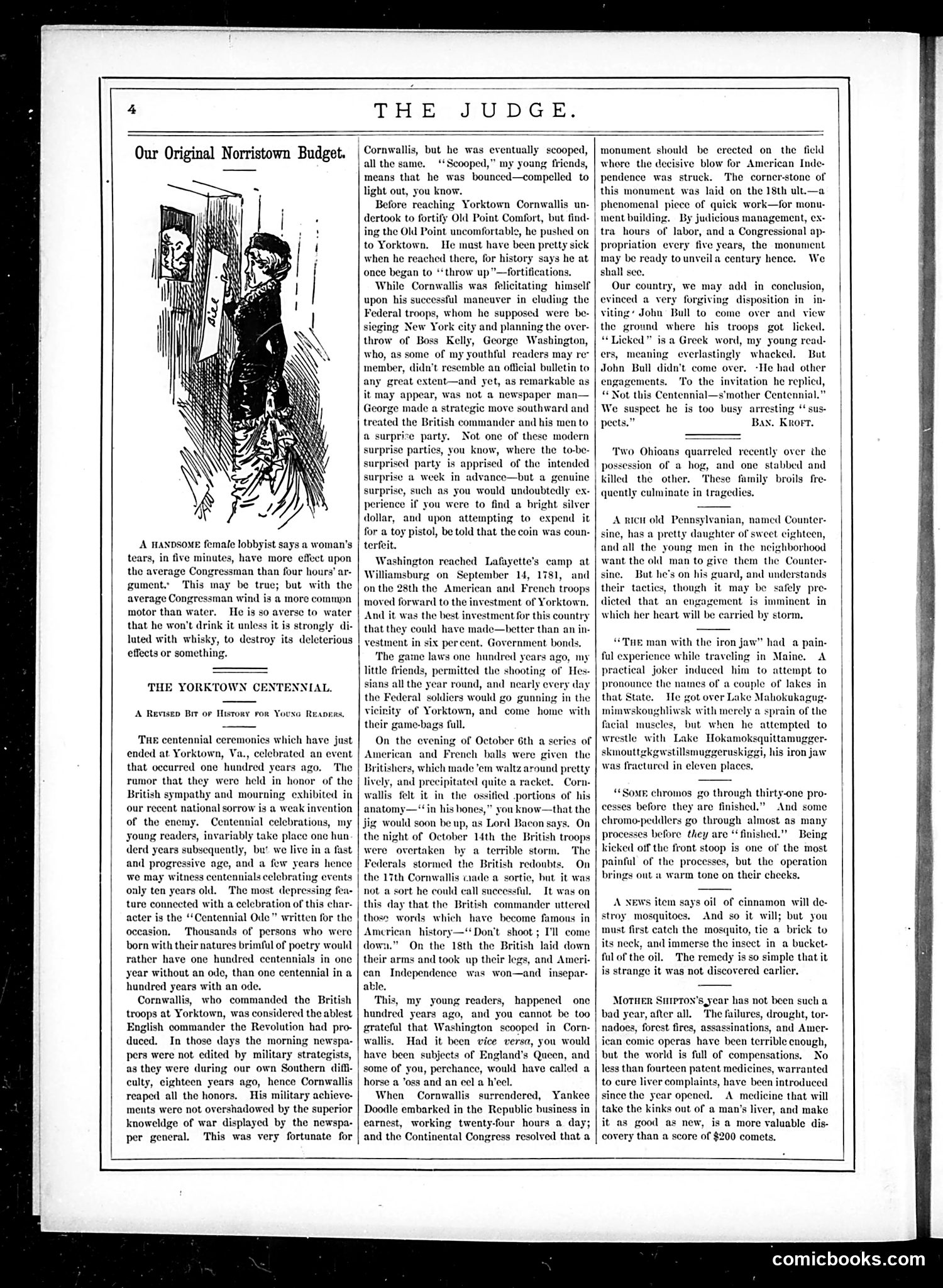 Judge — November 5, 1881 — page 4: Judge, 1881-11-05