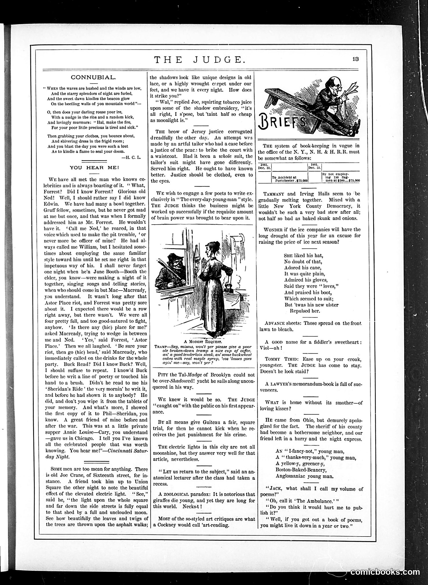 Judge — November 5, 1881 — page 13