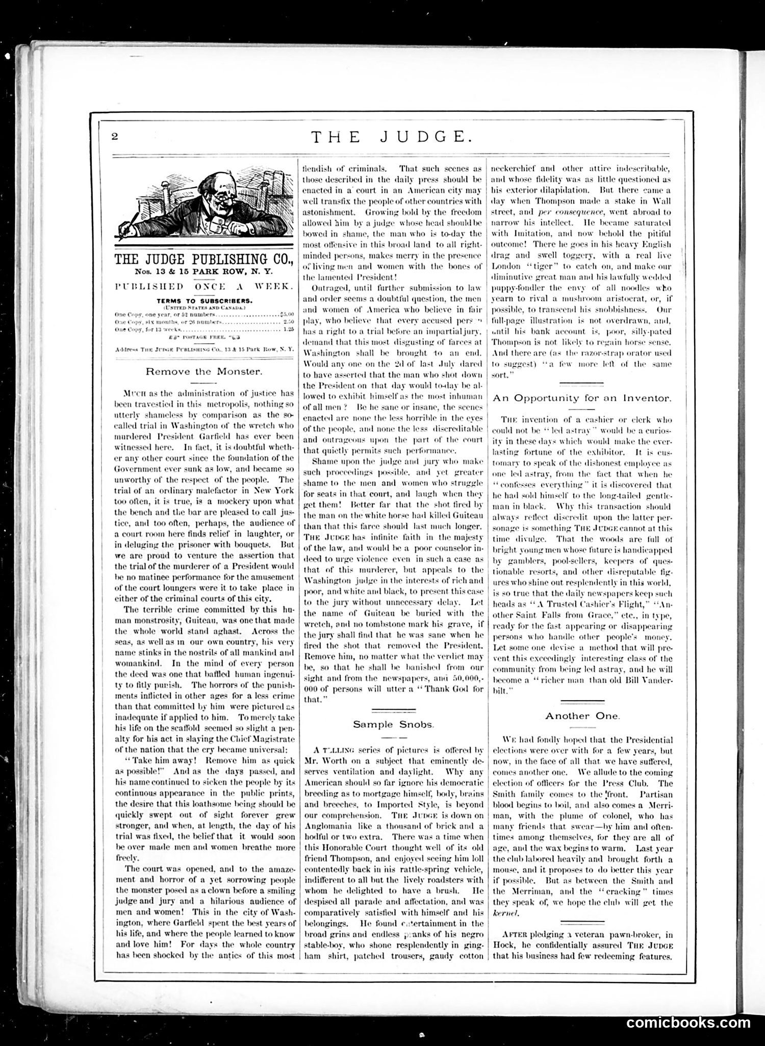 Judge — December 3, 1881 — page 2: Judge, 1881-12-03