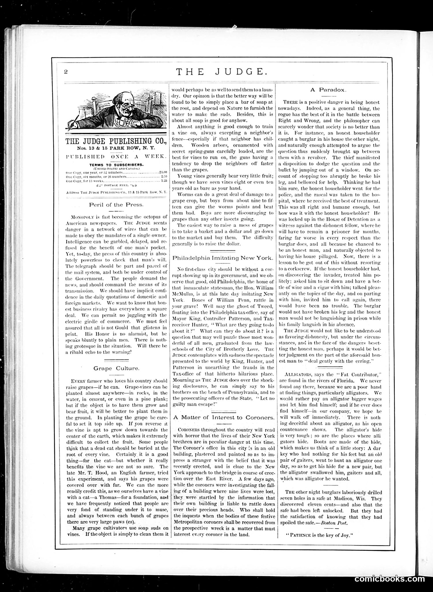 Judge — December 10, 1881 — page 2: Judge, 1881-12-10