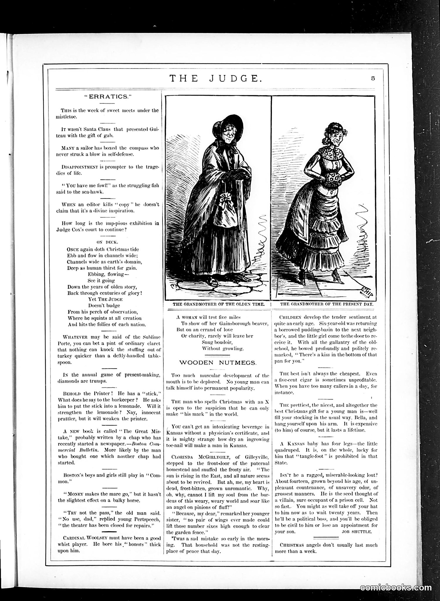 Judge — December 31, 1881 — page 5: Judge, 1881-12-31