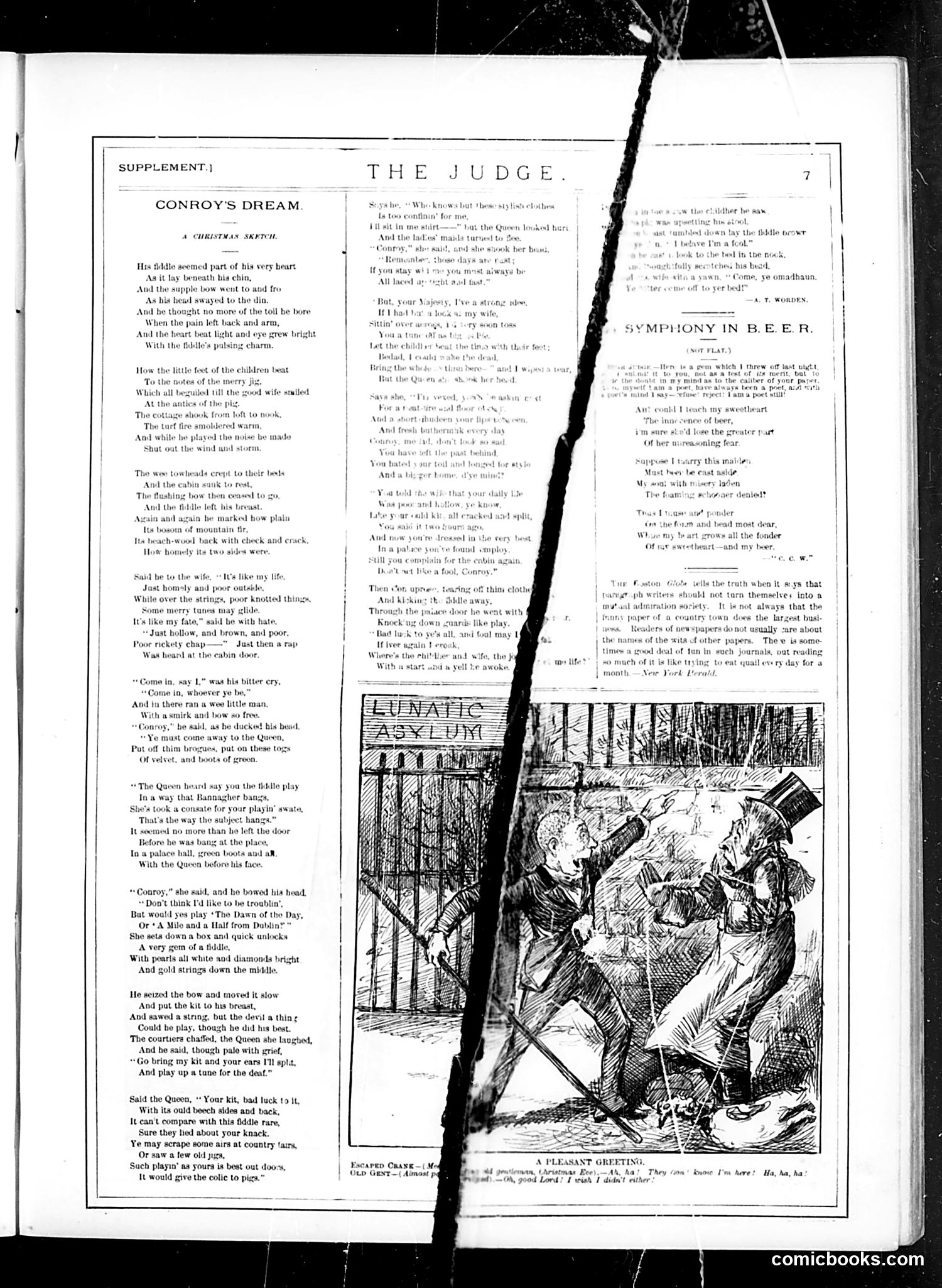 Judge — January 7, 1882 — page 1: Judge, 1882-01-07